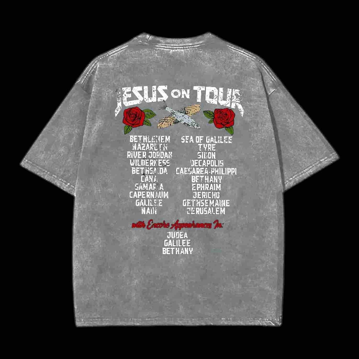 Jesus On Tour Christian Tee