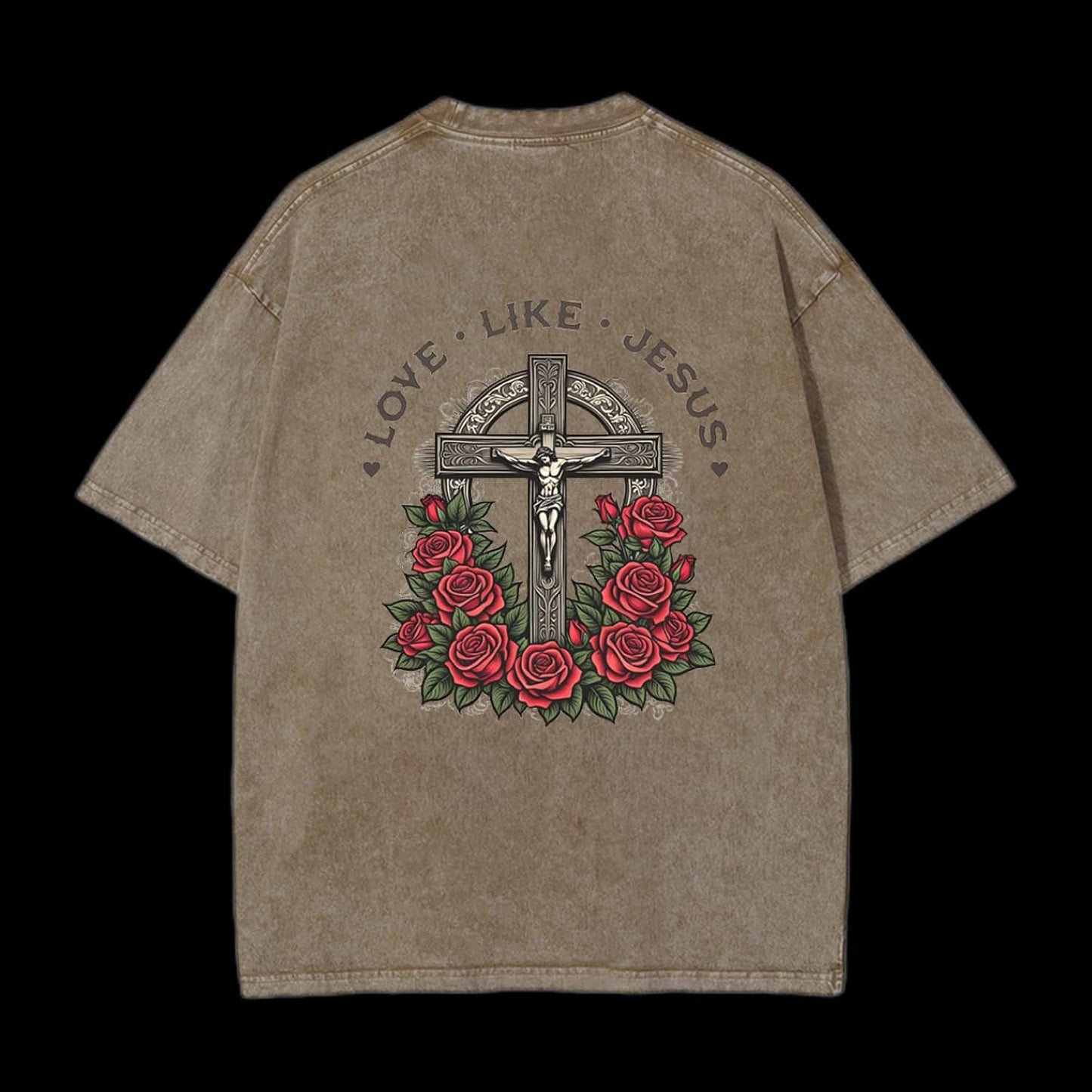 Love Like Jesus Printed Men's Tee