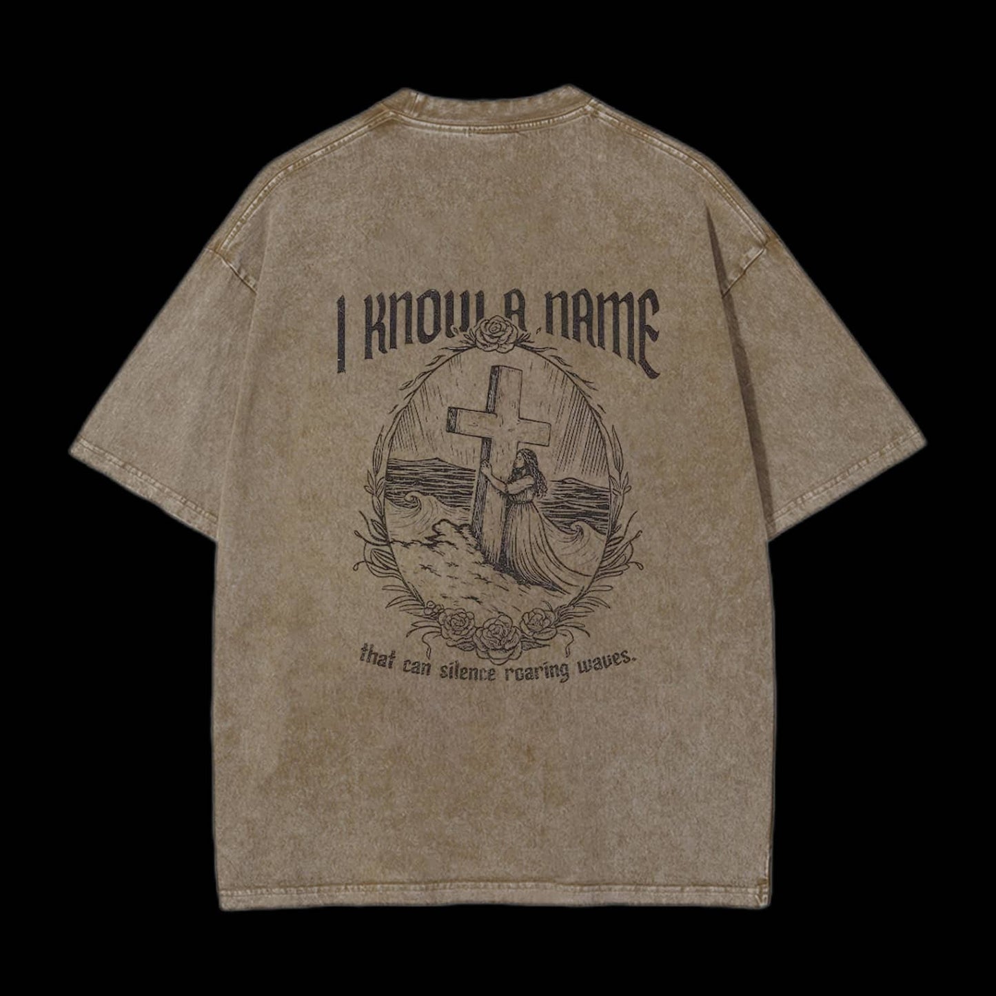 I Know A Name Christian Washed T-Shirt