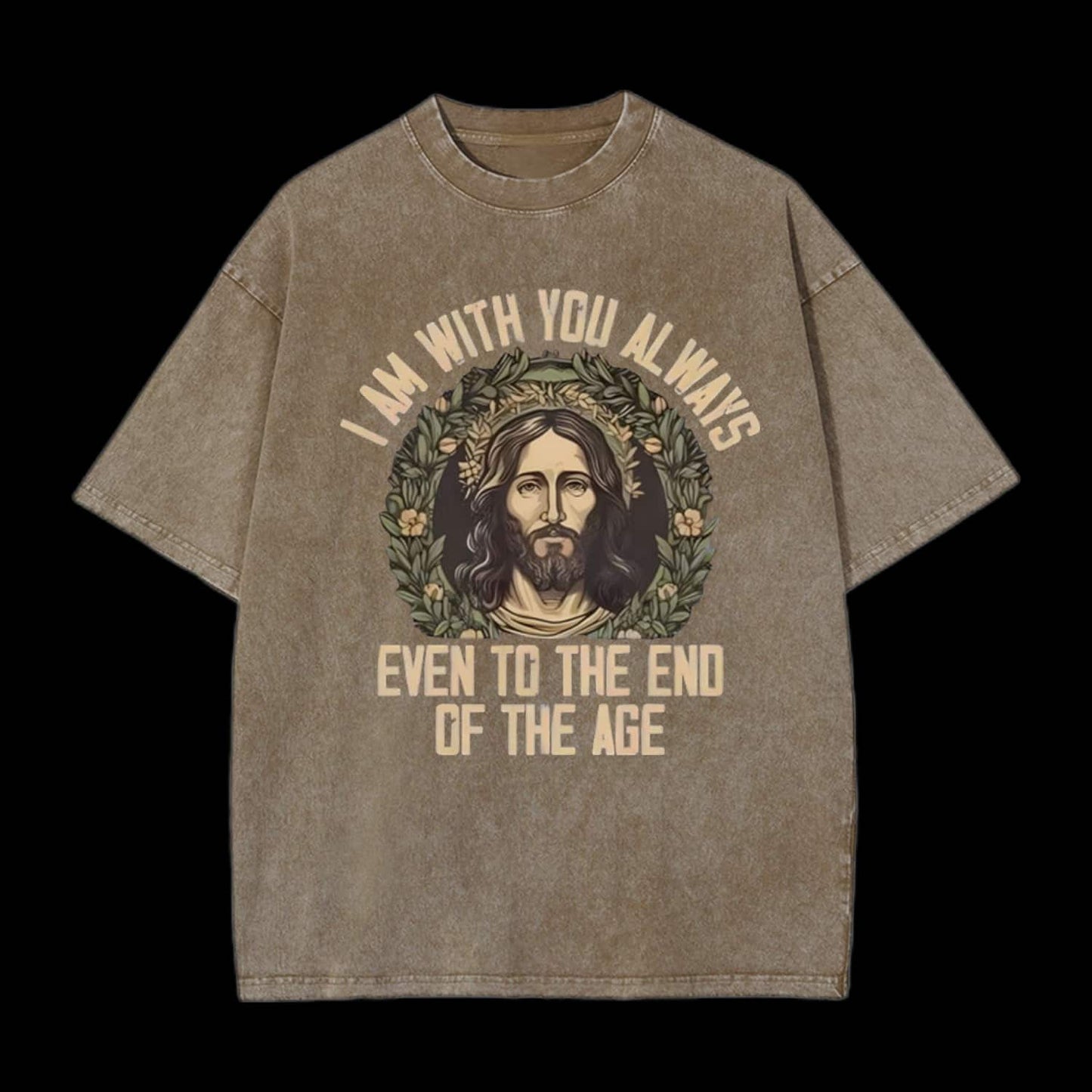 I Am With You Always Printed Men's Tee