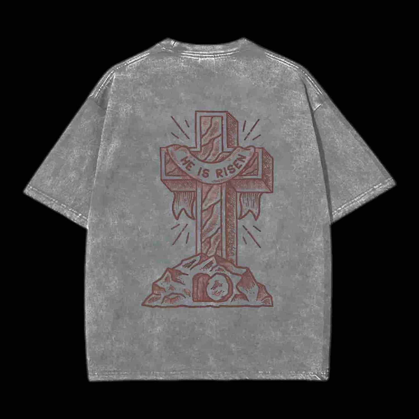 He Is Risen Christian Tee