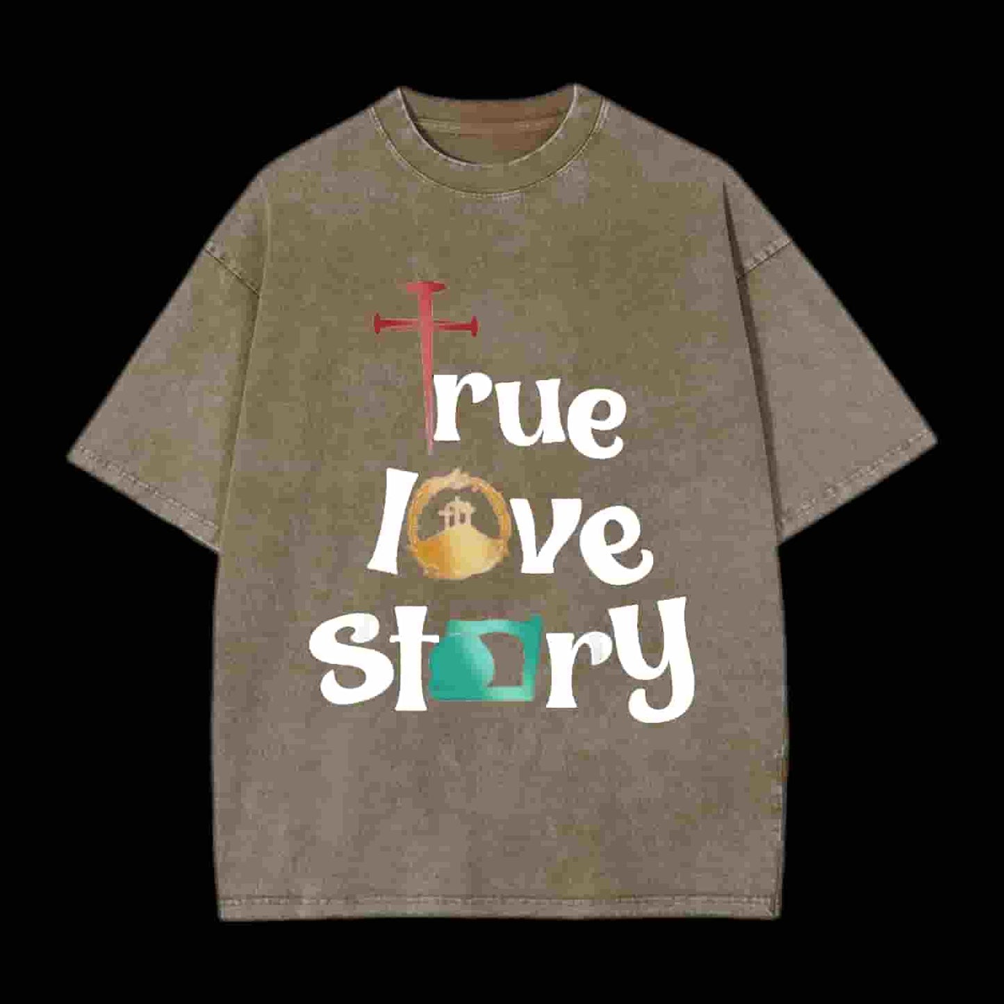 True Love Story Christian Tee