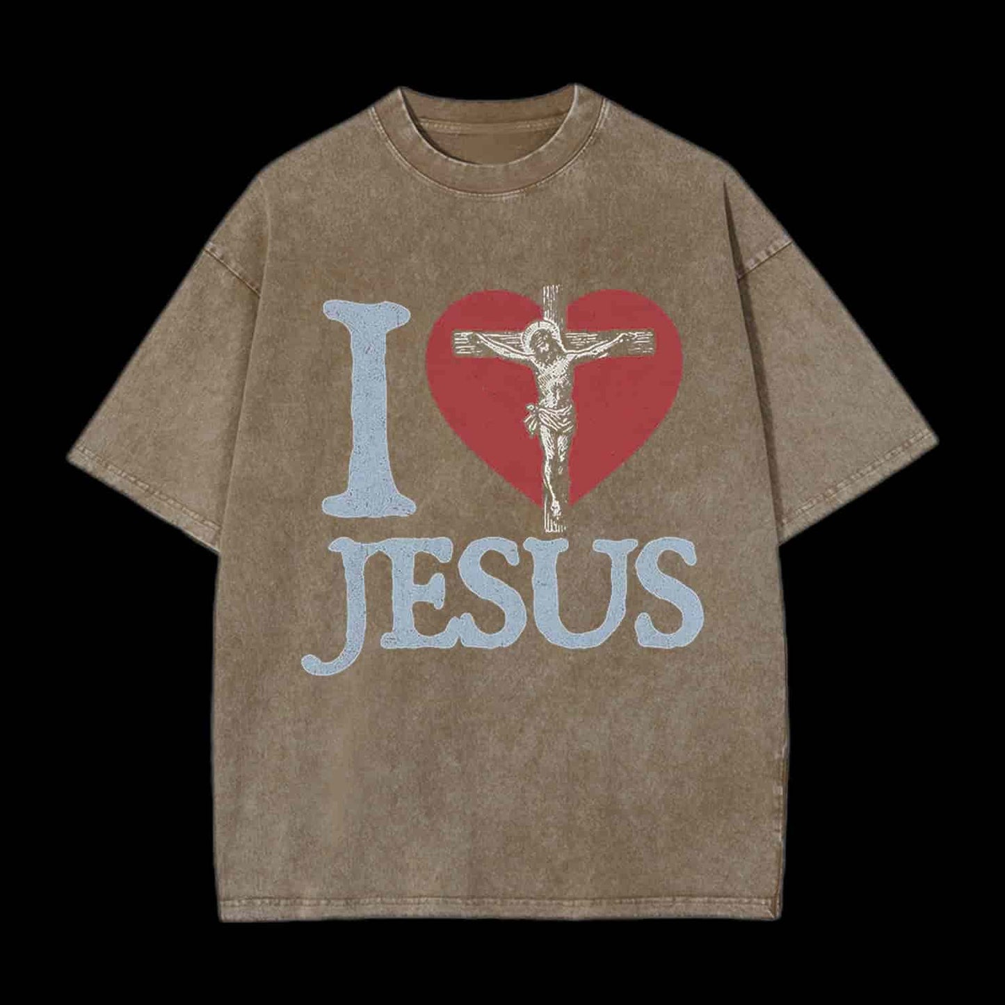 I LOVE JESUS CHRISTIAN TEE