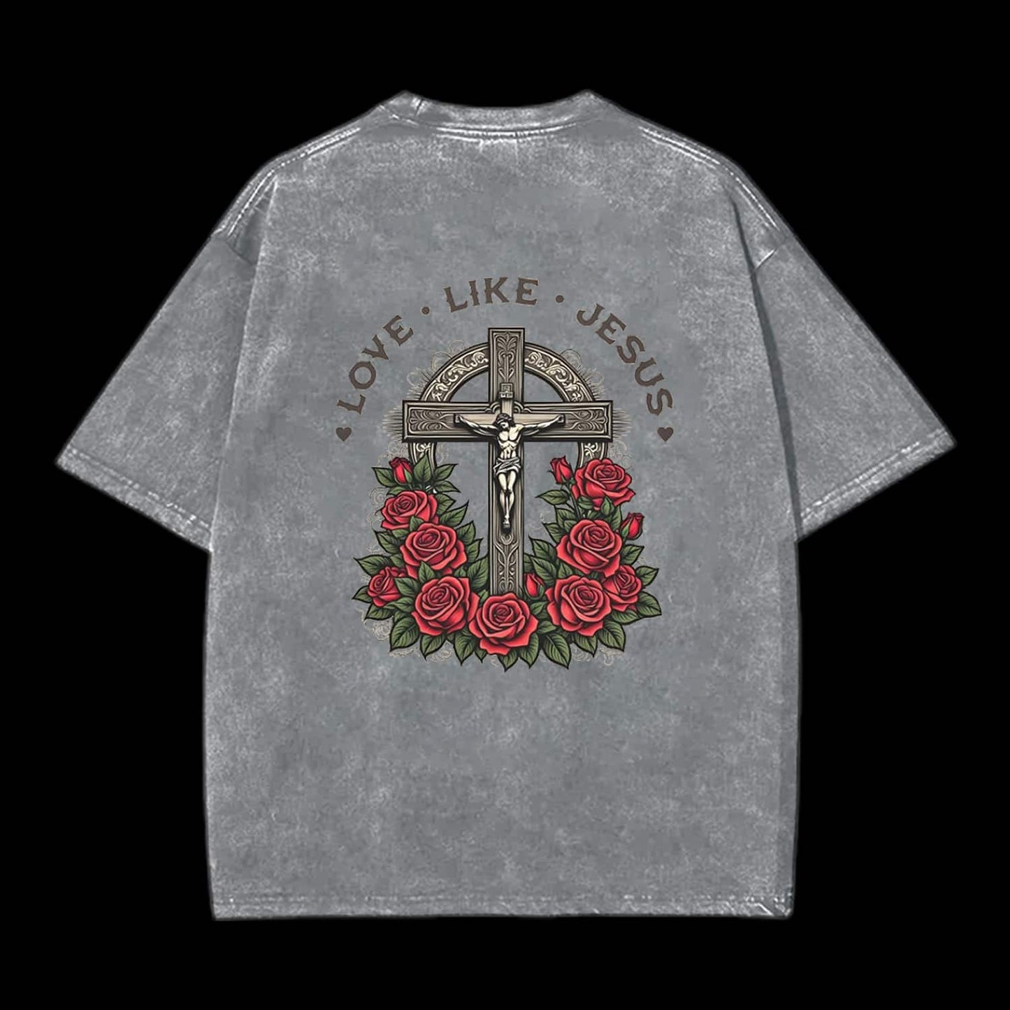 Love Like Jesus Printed Men's Tee