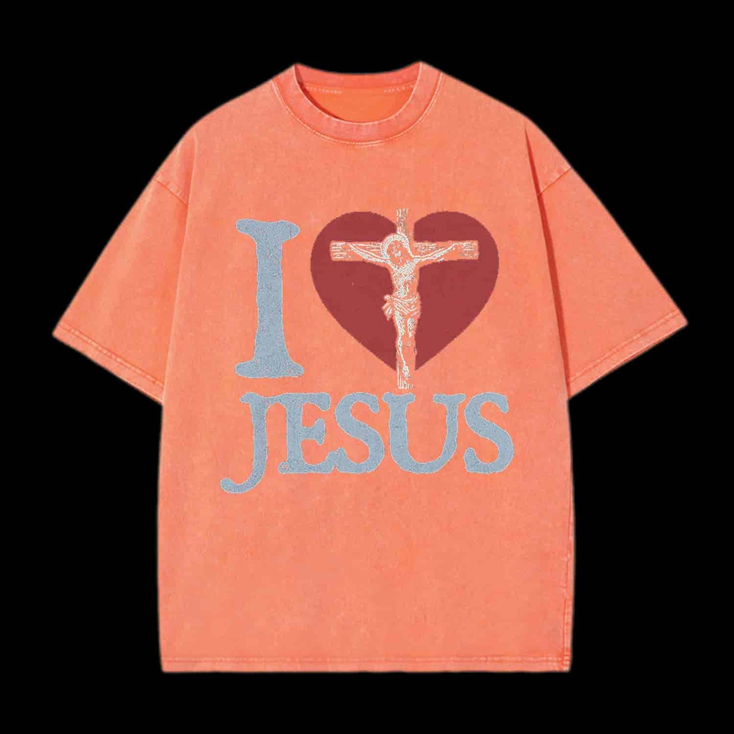 I LOVE JESUS CHRISTIAN TEE