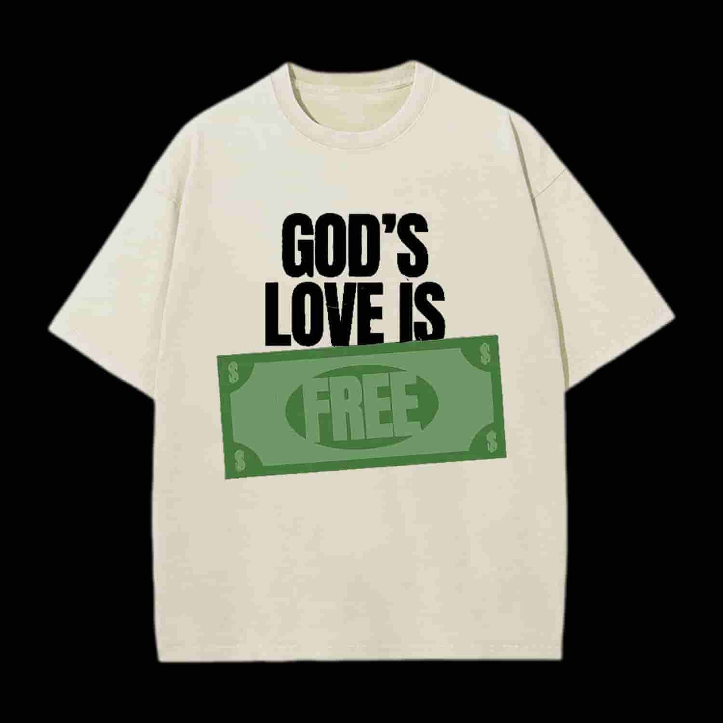 God's Love Is Free Christian Tee