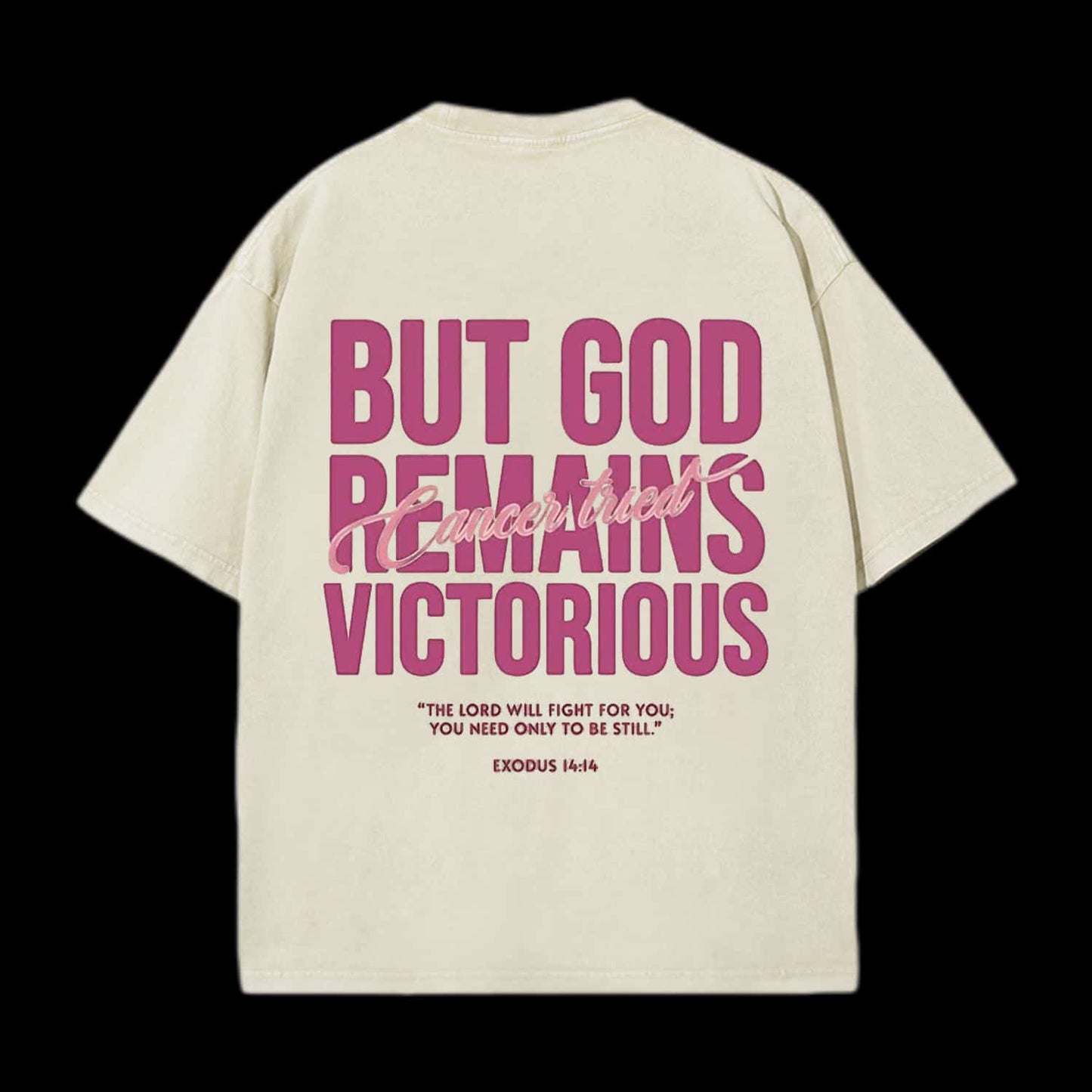 But God Remains Victorious Christian Tee