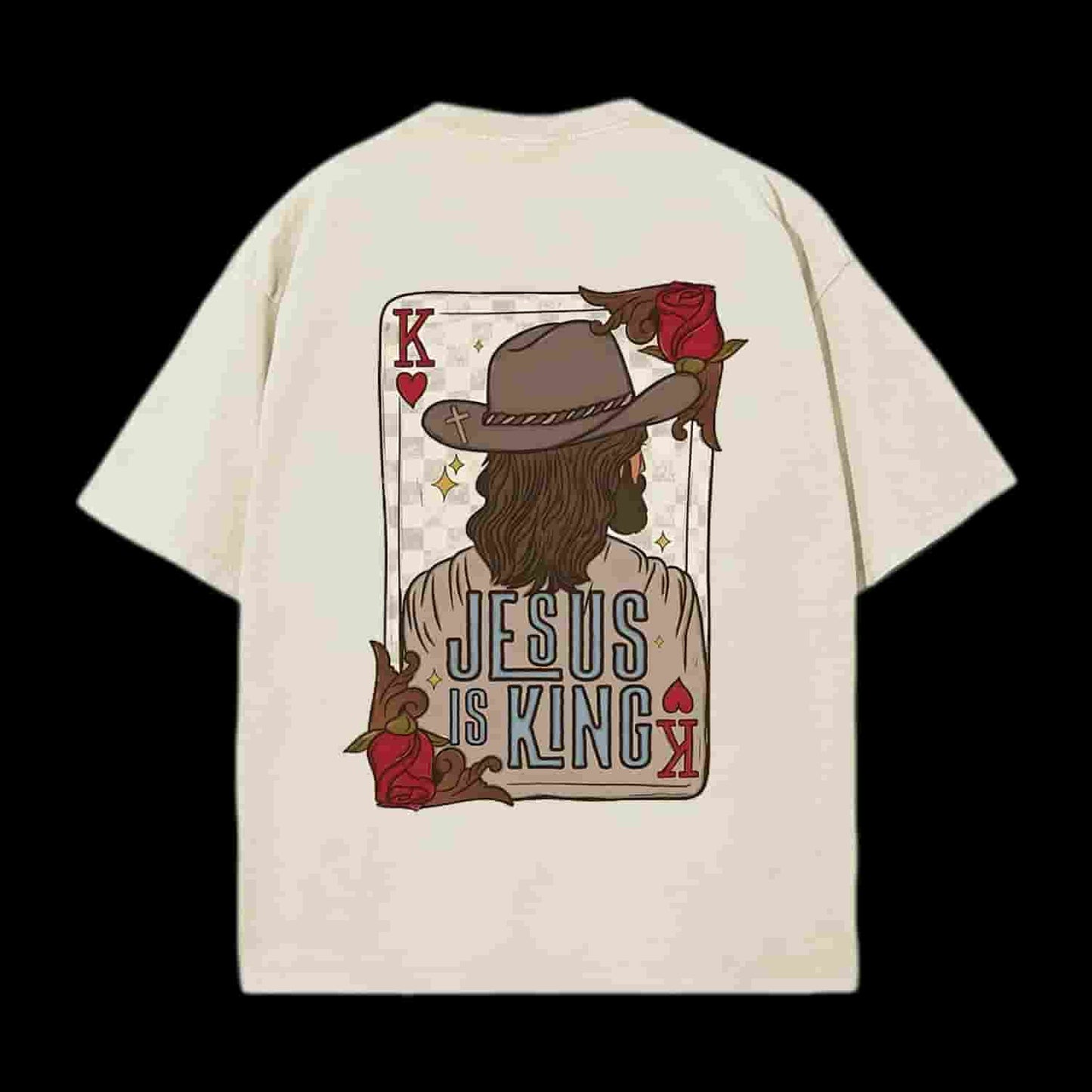 Jesus Is King Christian Tee