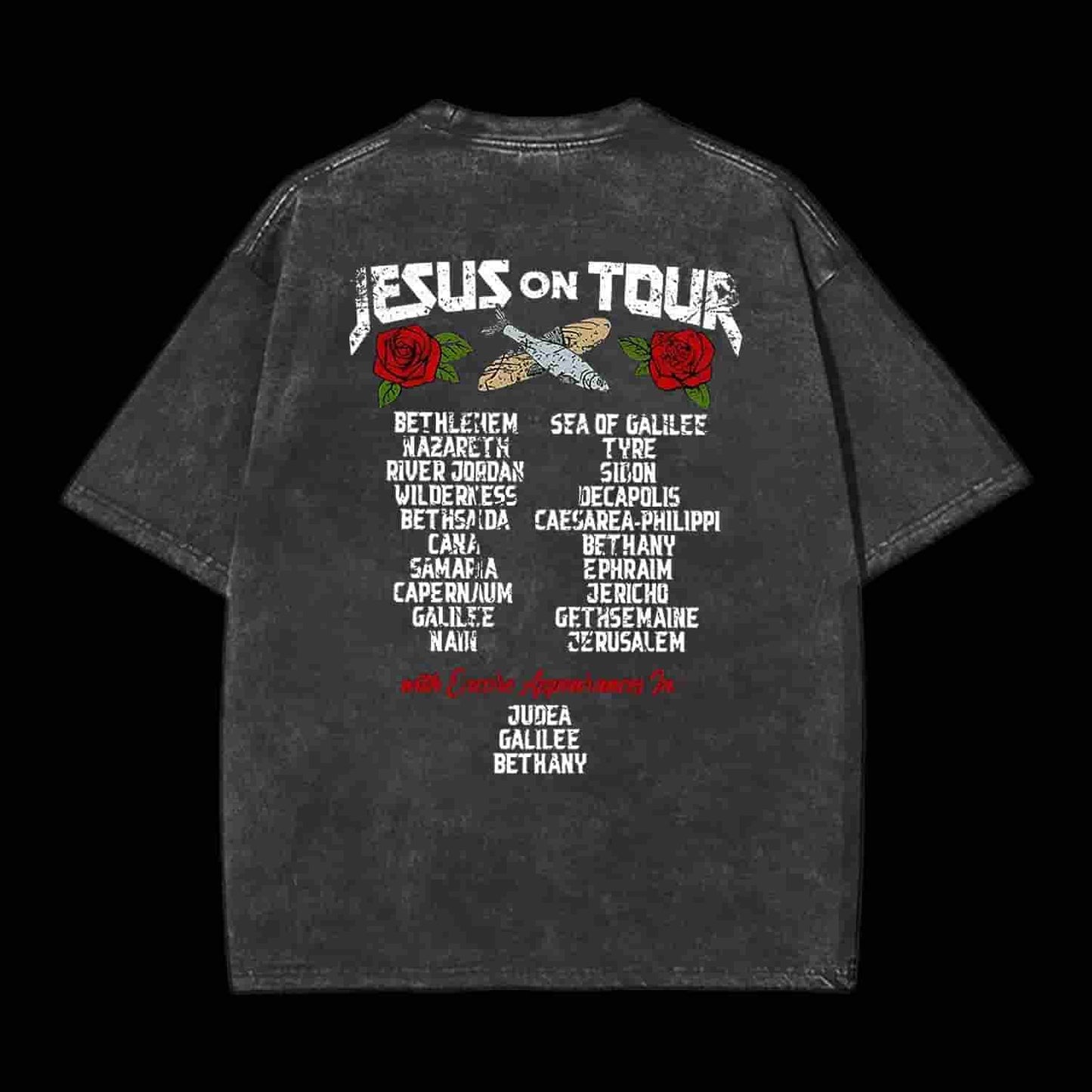Jesus On Tour Christian Tee