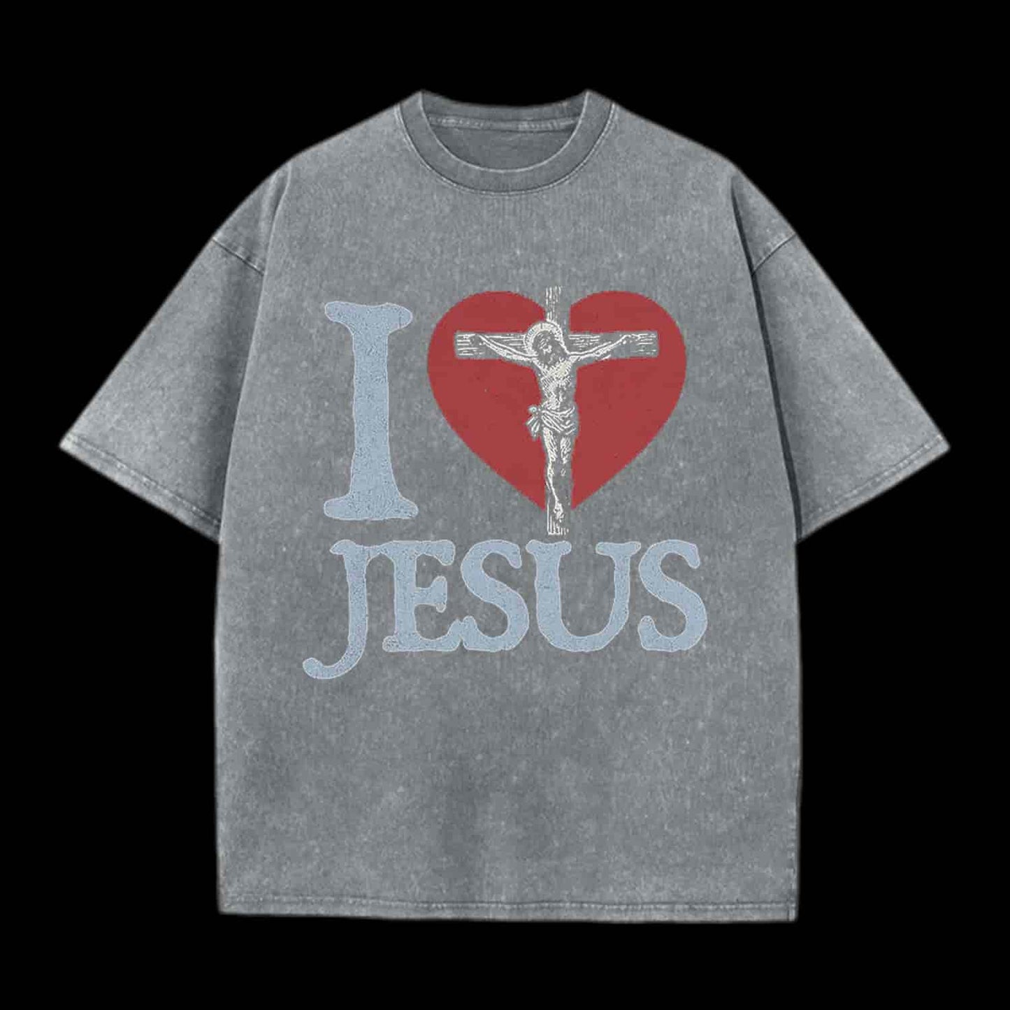 I LOVE JESUS CHRISTIAN TEE
