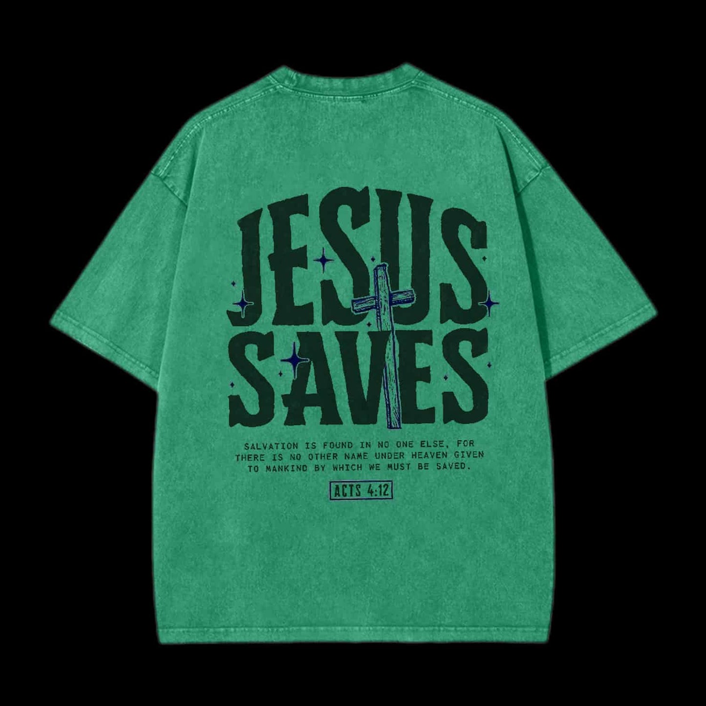 Jesus Saves Chirstian Tee