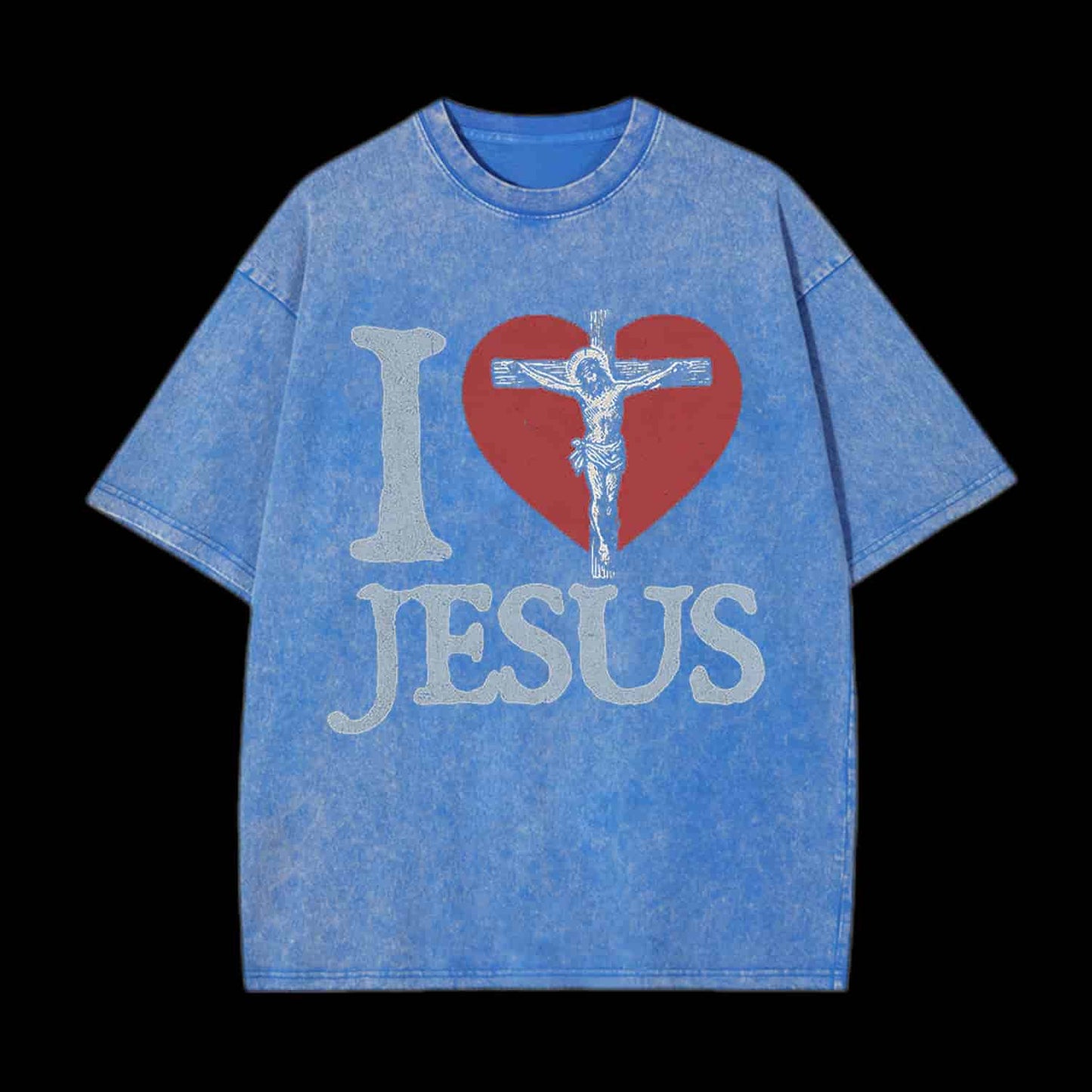 I LOVE JESUS CHRISTIAN TEE