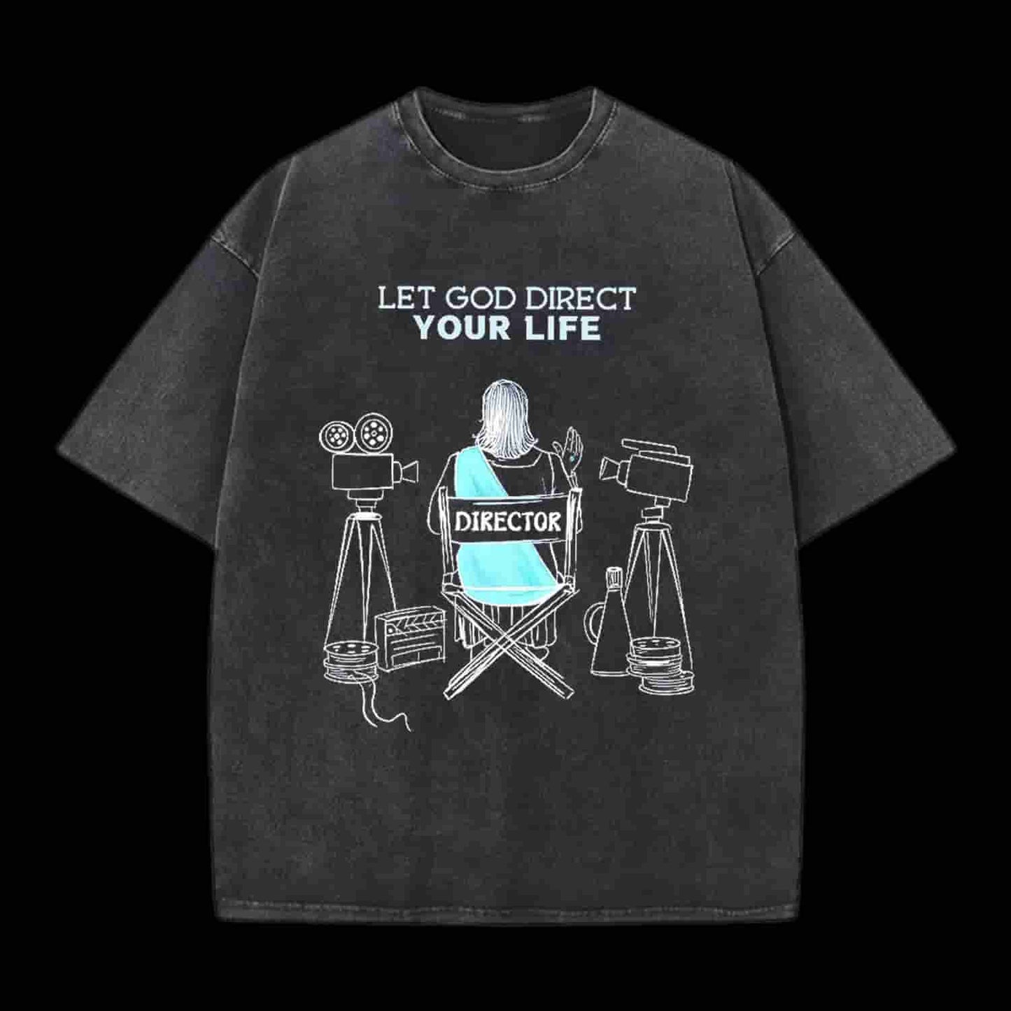 LET GOD DIRECT YOUR LIFE CHRISTIAN TEE