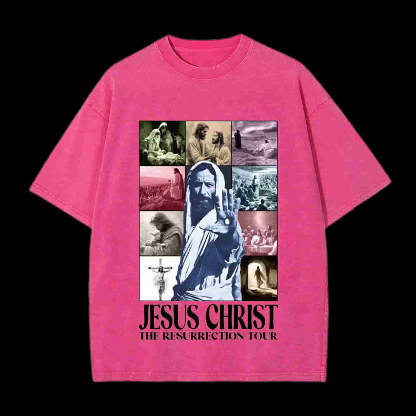 Jesus Christ The Resurrection Tour Christian Tee