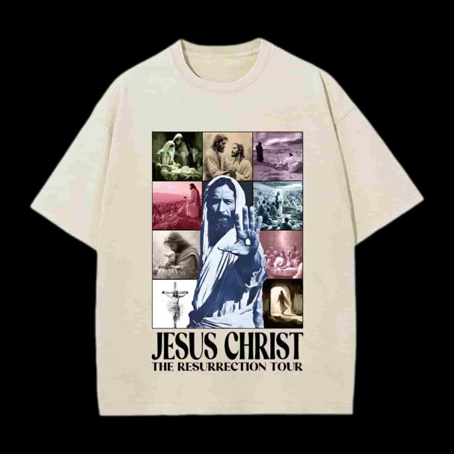 Jesus Christ The Resurrection Tour Christian Tee