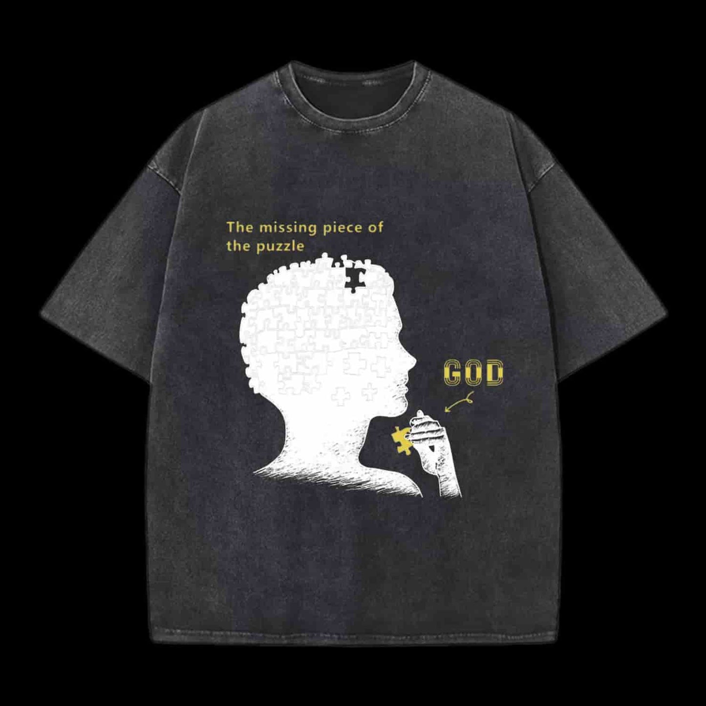 THE MISSING PIECE OF THE PUZZLE CHRISTIAN TEE