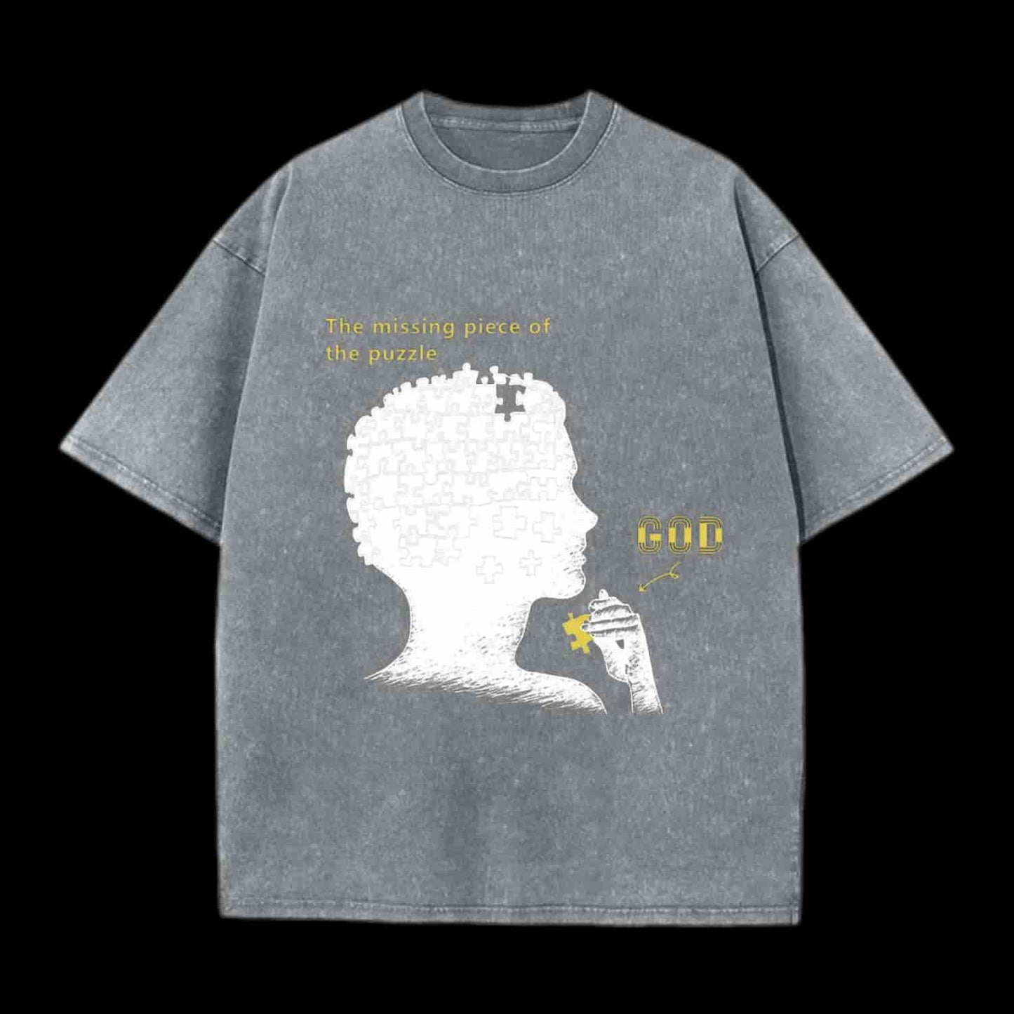 THE MISSING PIECE OF THE PUZZLE CHRISTIAN TEE