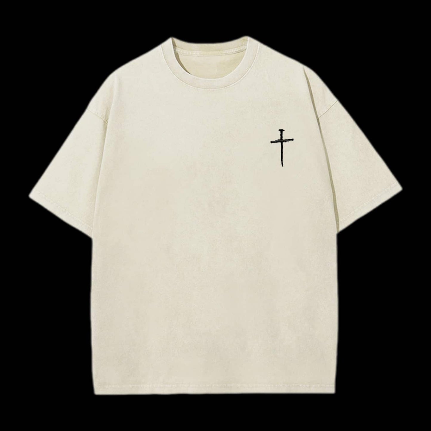 God Over All Things Washed Distressed Tee