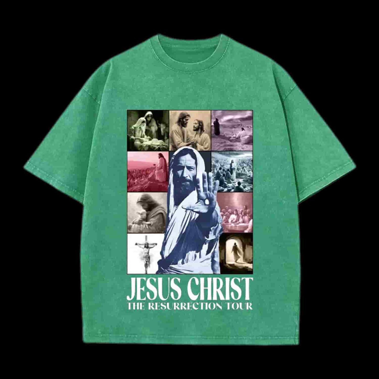 Jesus Christ The Resurrection Tour Christian Tee