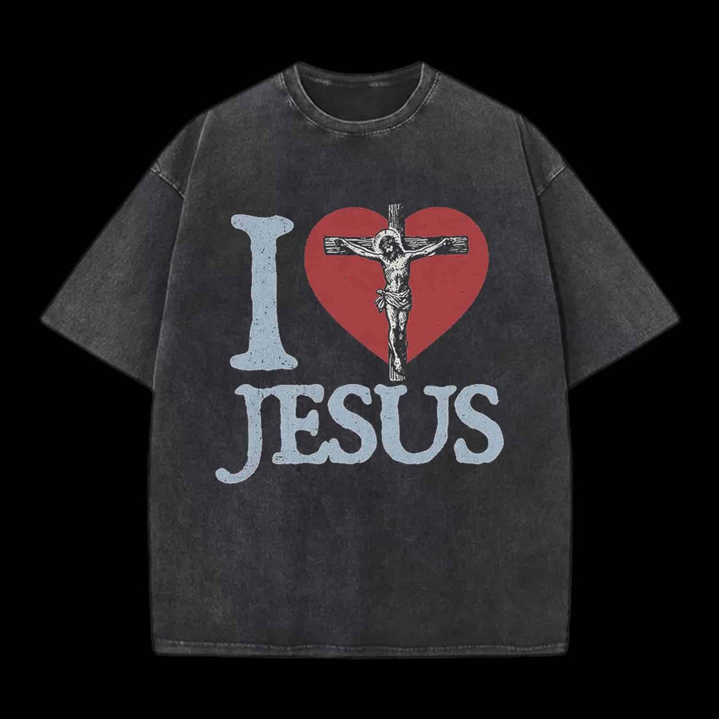 I LOVE JESUS CHRISTIAN TEE