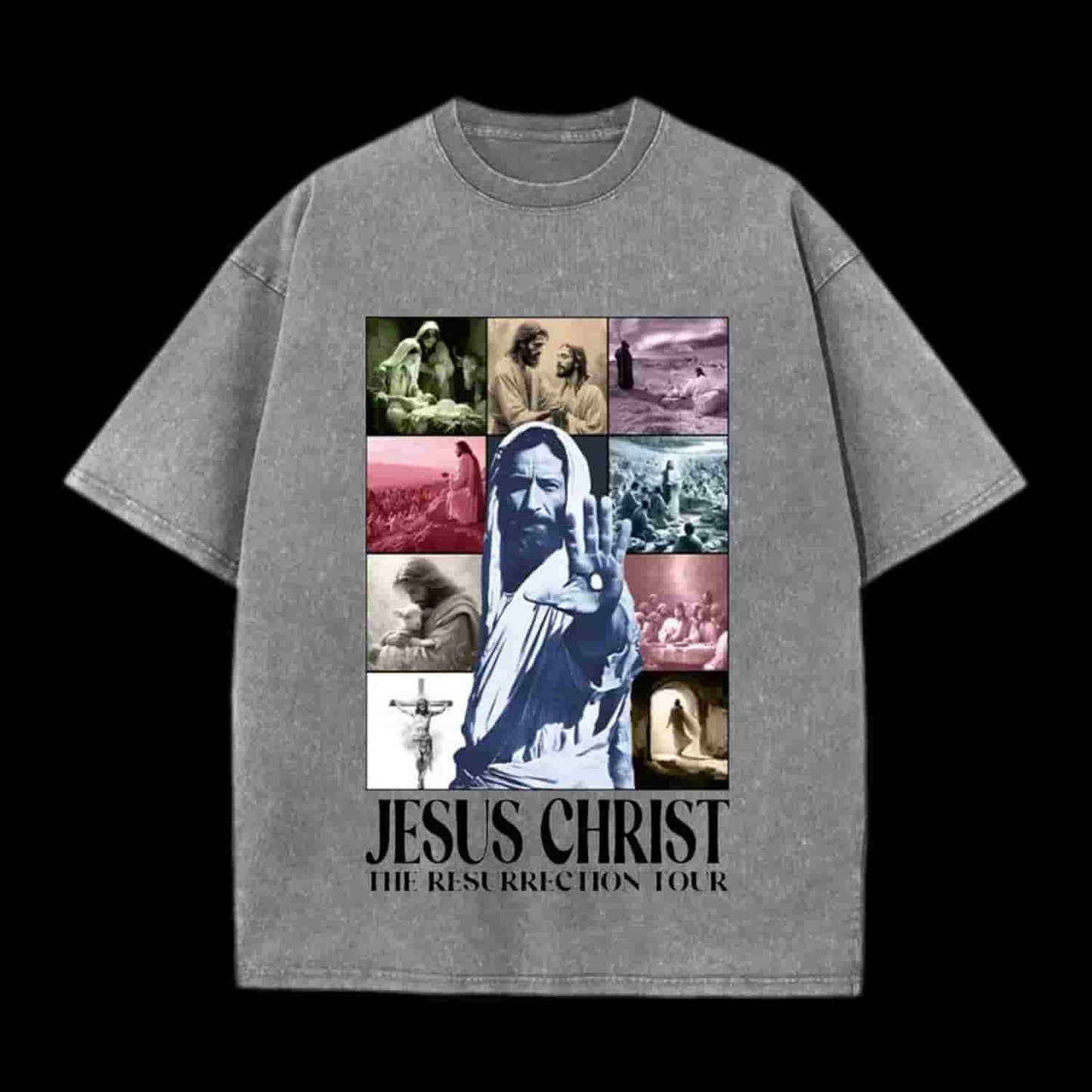 Jesus Christ The Resurrection Tour Christian Tee