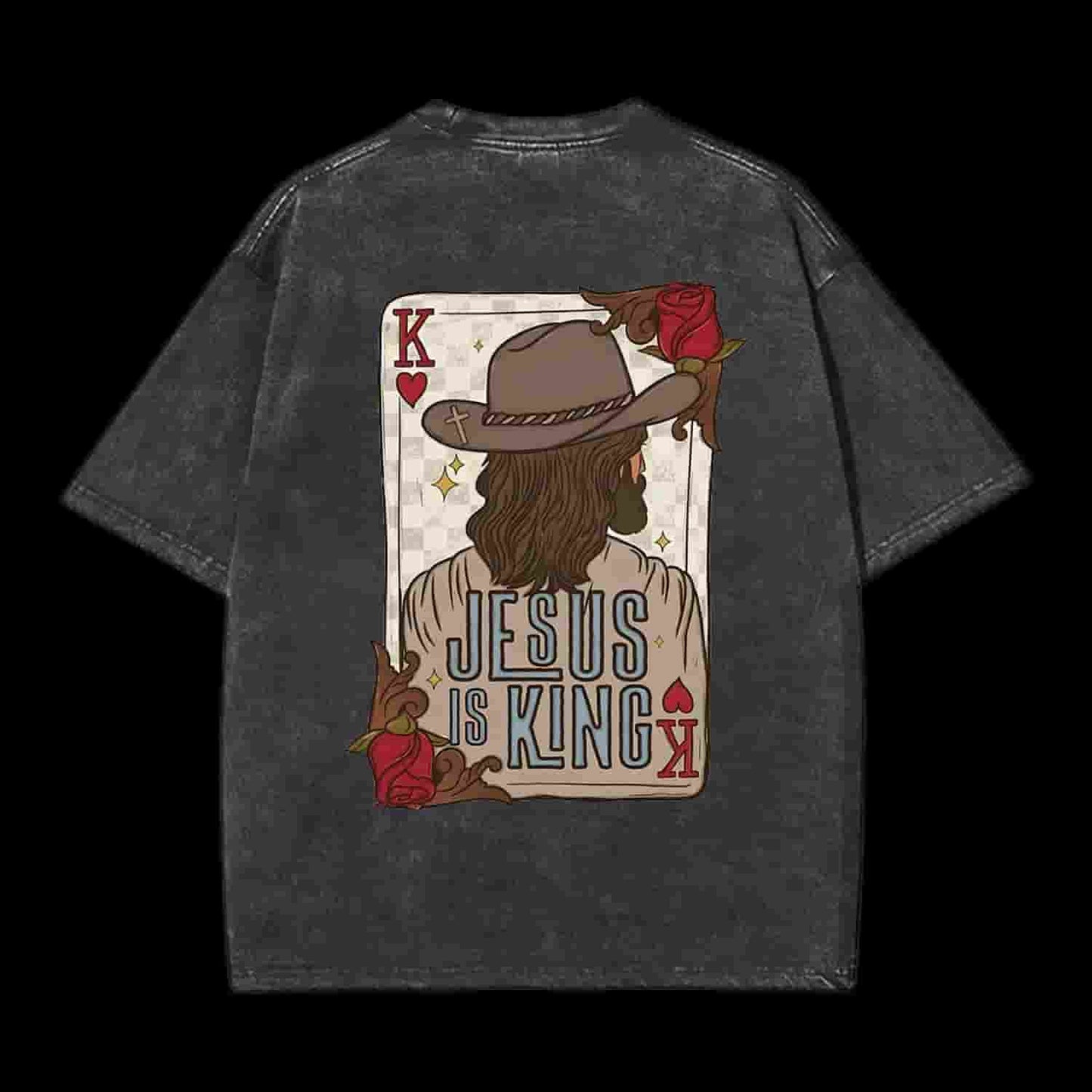 Jesus Is King Christian Tee