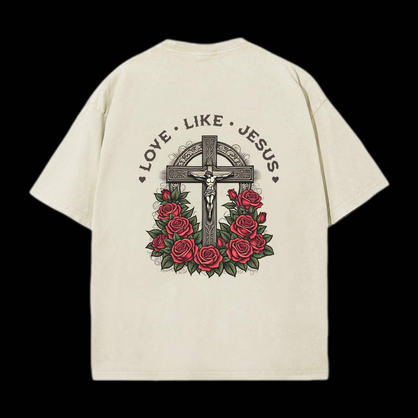 Love Like Jesus Printed Men's Tee