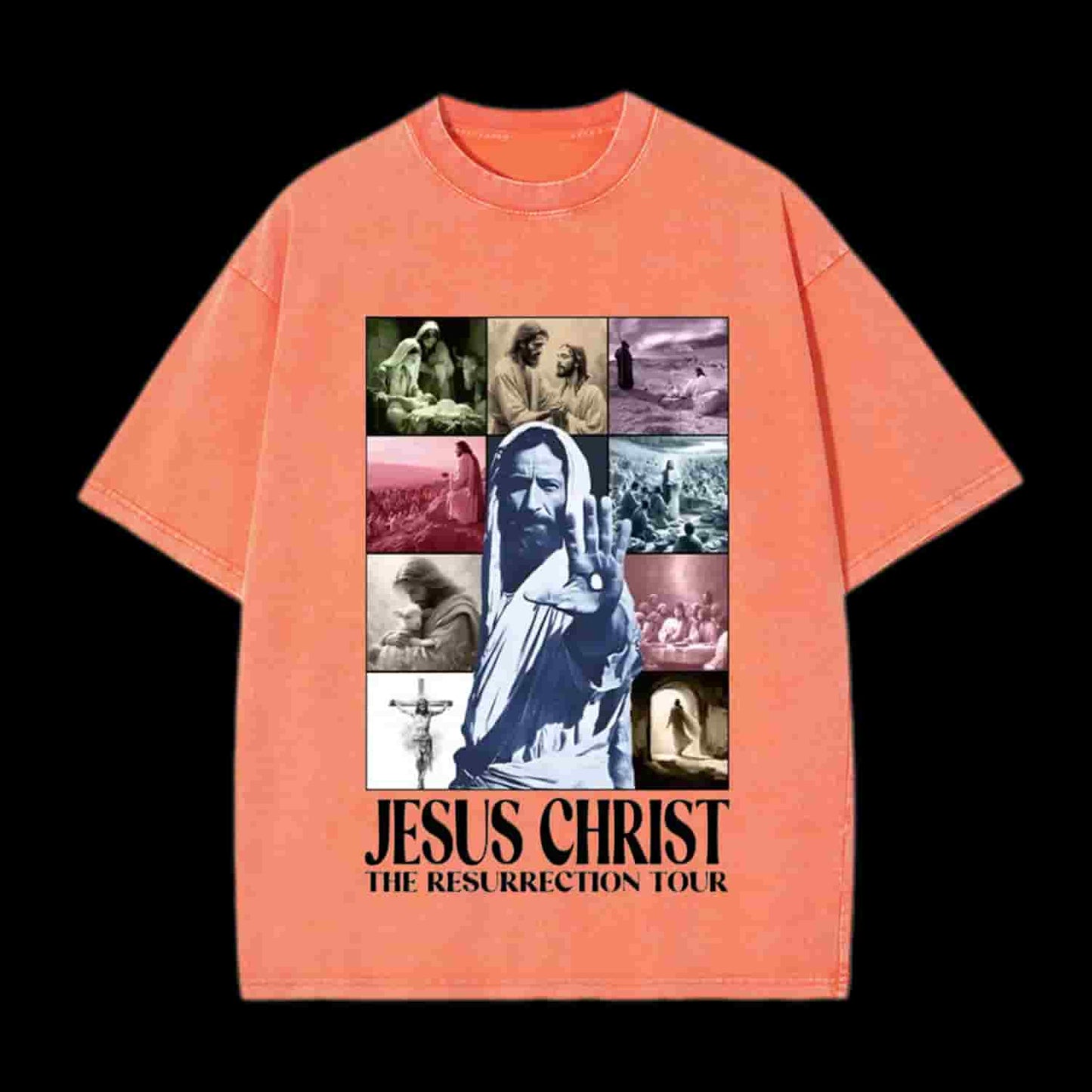 Jesus Christ The Resurrection Tour Christian Tee