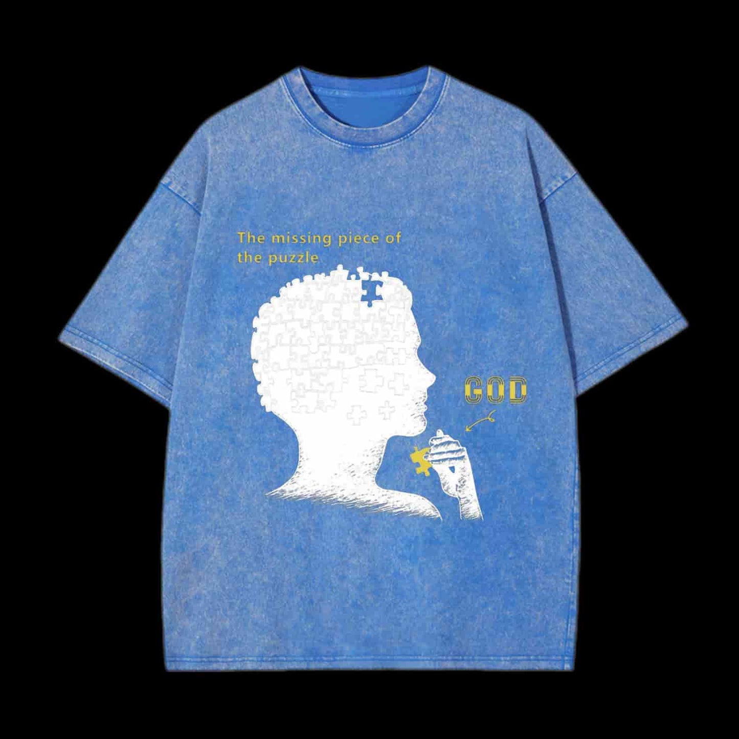 THE MISSING PIECE OF THE PUZZLE CHRISTIAN TEE