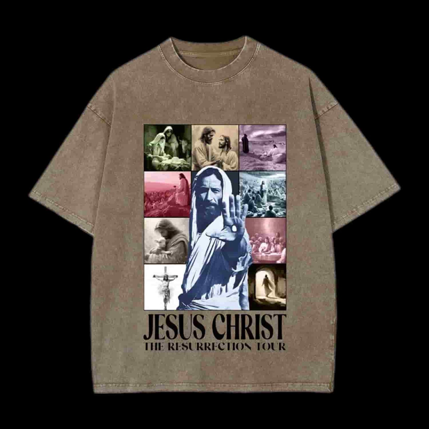 Jesus Christ The Resurrection Tour Christian Tee