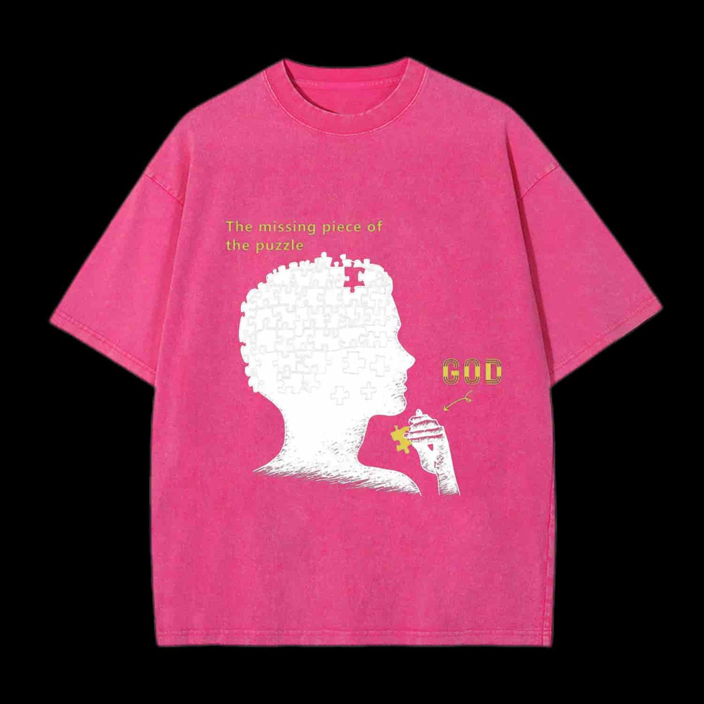THE MISSING PIECE OF THE PUZZLE CHRISTIAN TEE