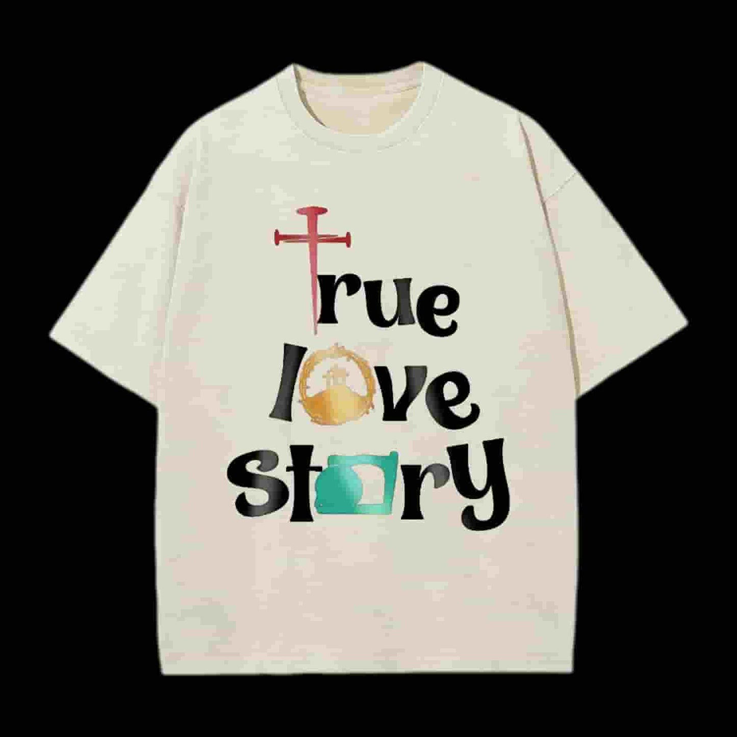 True Love Story Christian Tee