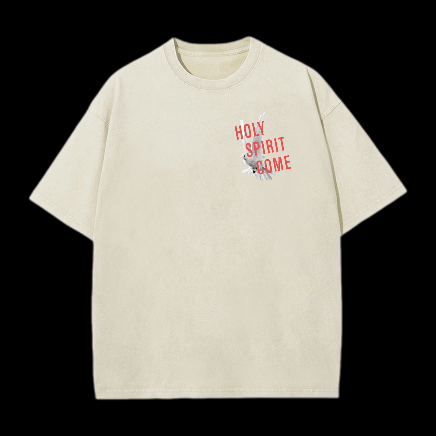 Holy Spirit Come Washed T-Shirt
