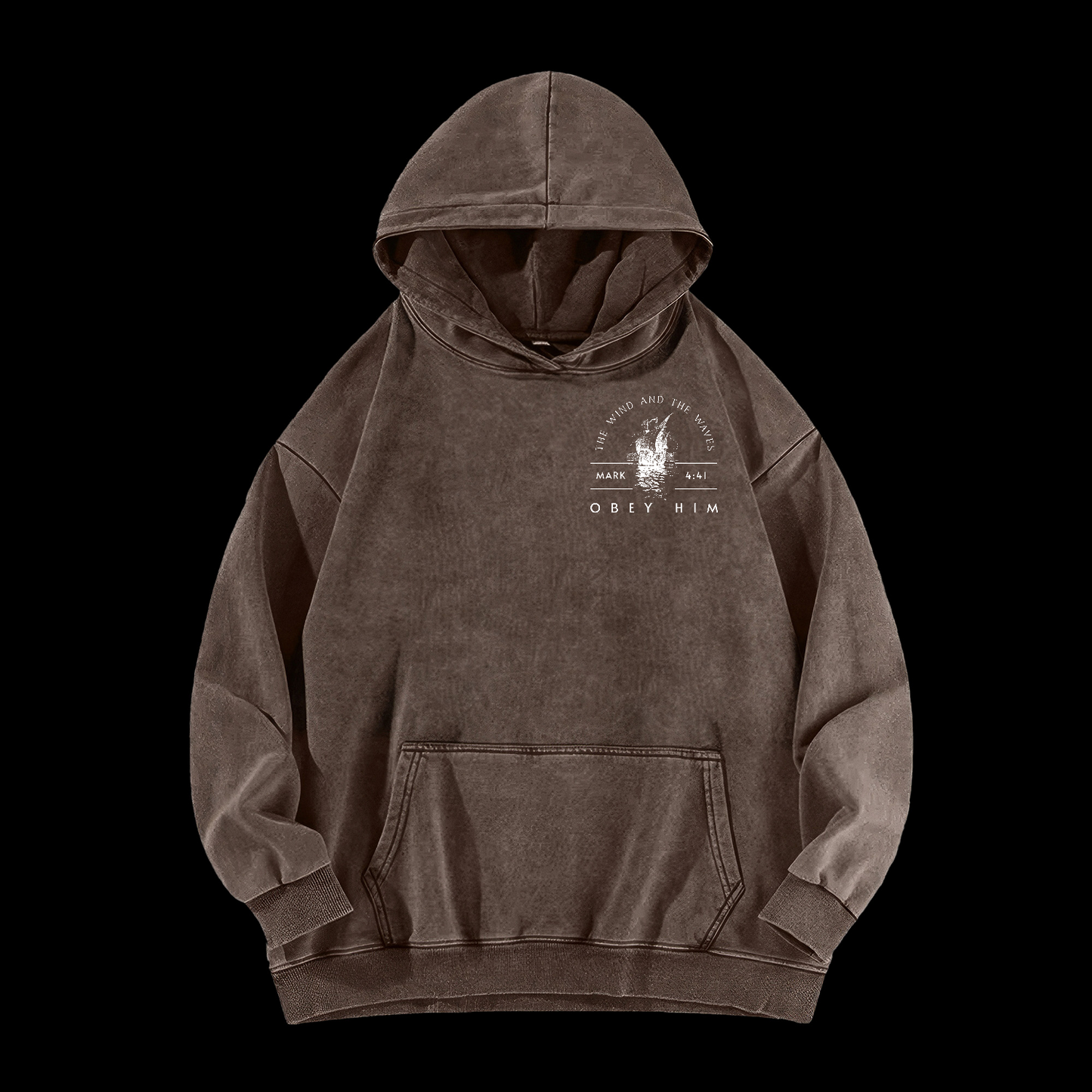 The Wind And The Waves Washed Hoodie