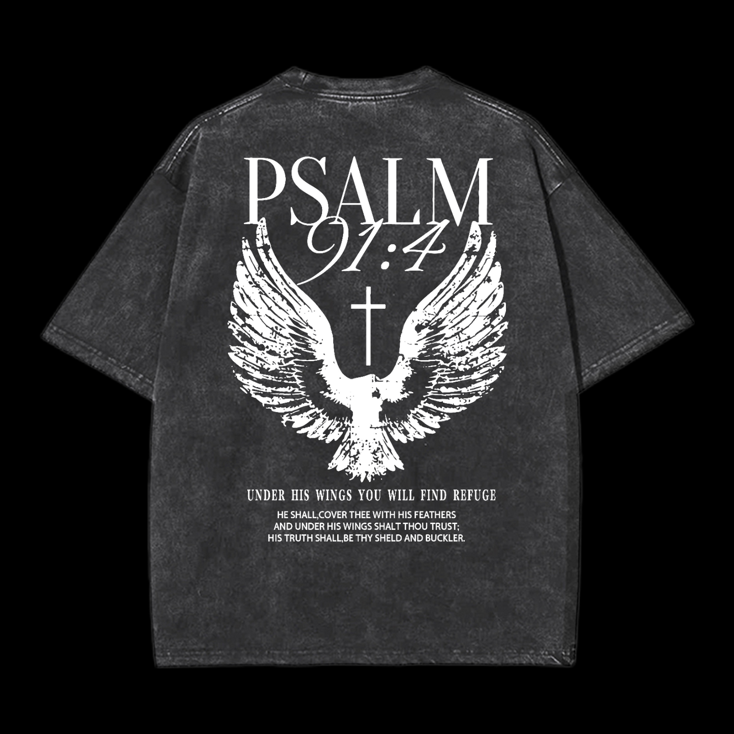Under His Winds You Will Find Refugb Washed T-Shirt