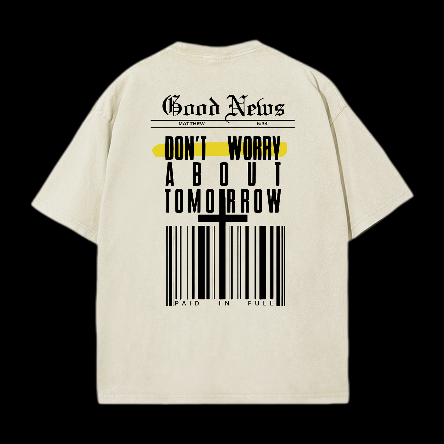 Do Not Worry Washed T-Shirt