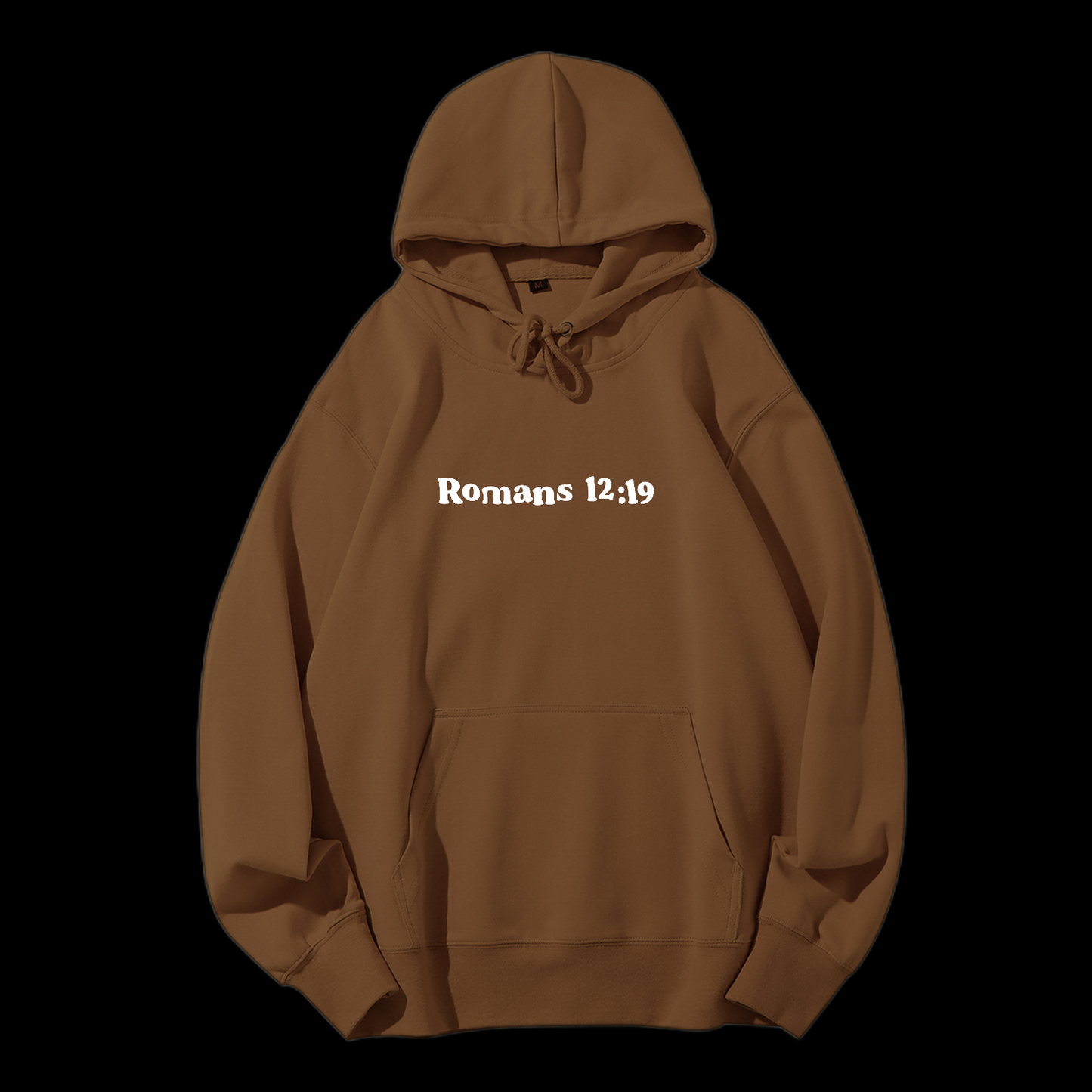 Romans 12:19 Drawstring Hoodie