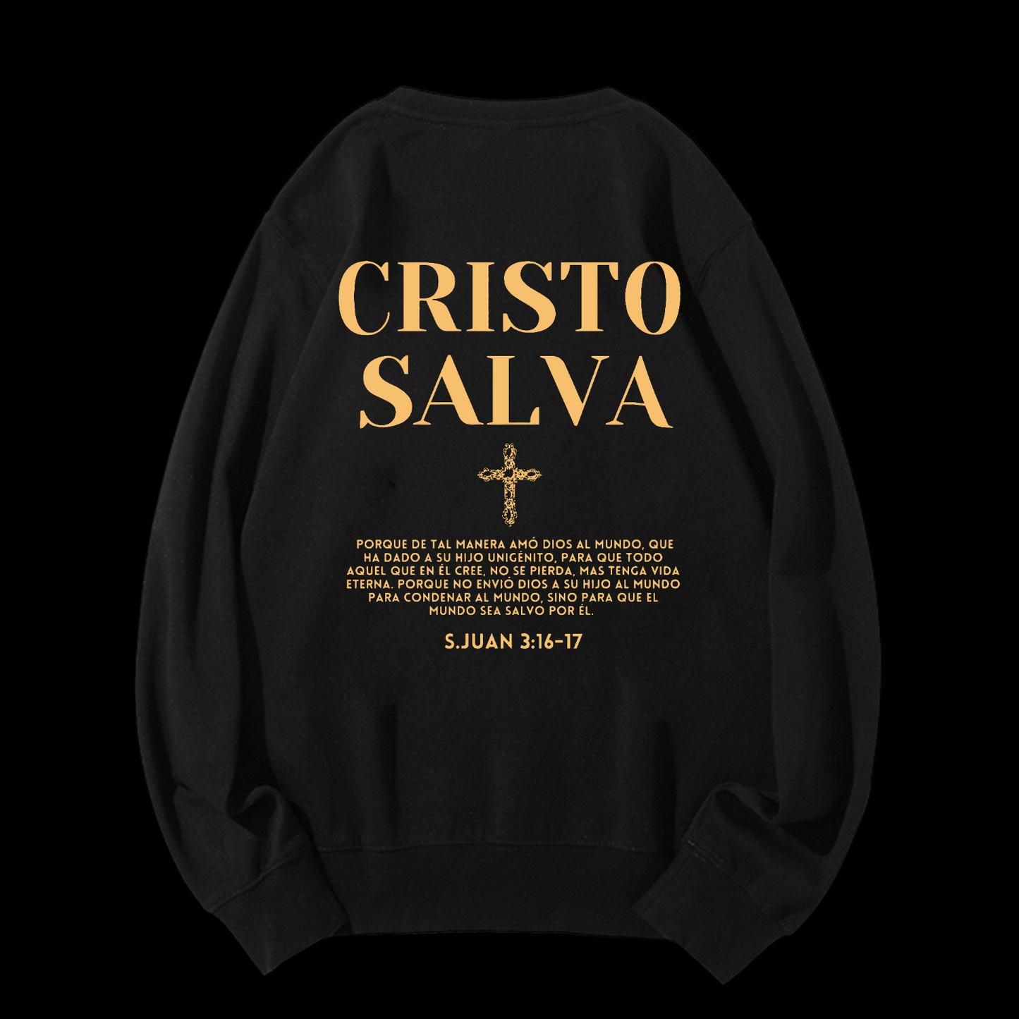 Cristo Salva Crewneck Sweatshirt