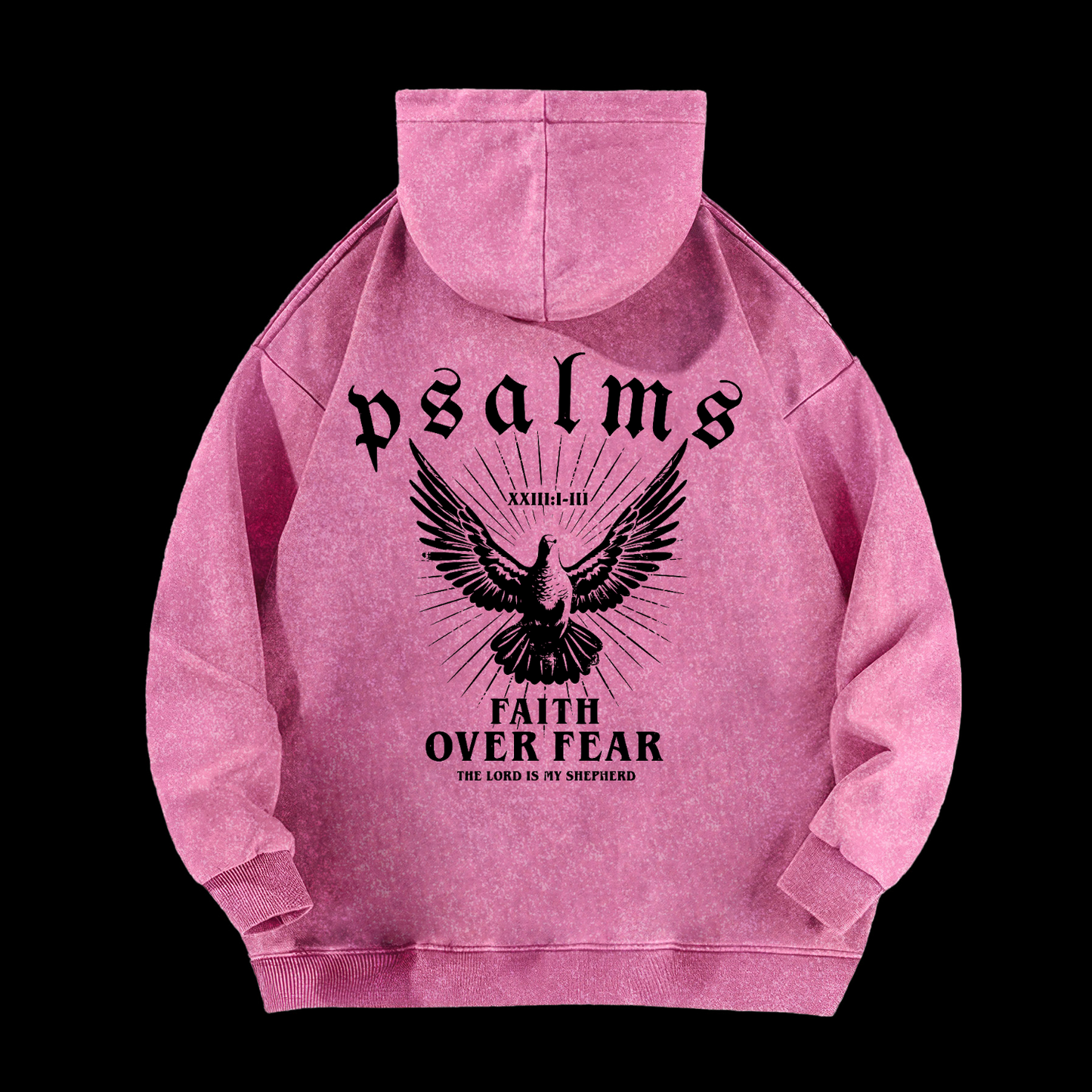 Faith Over Fear Washed Hoodie