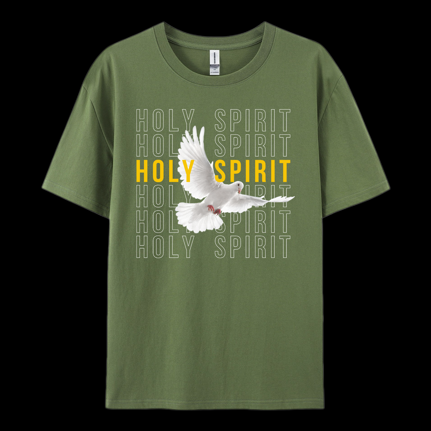 Holy Spirit Dove Cotton T-Shirt