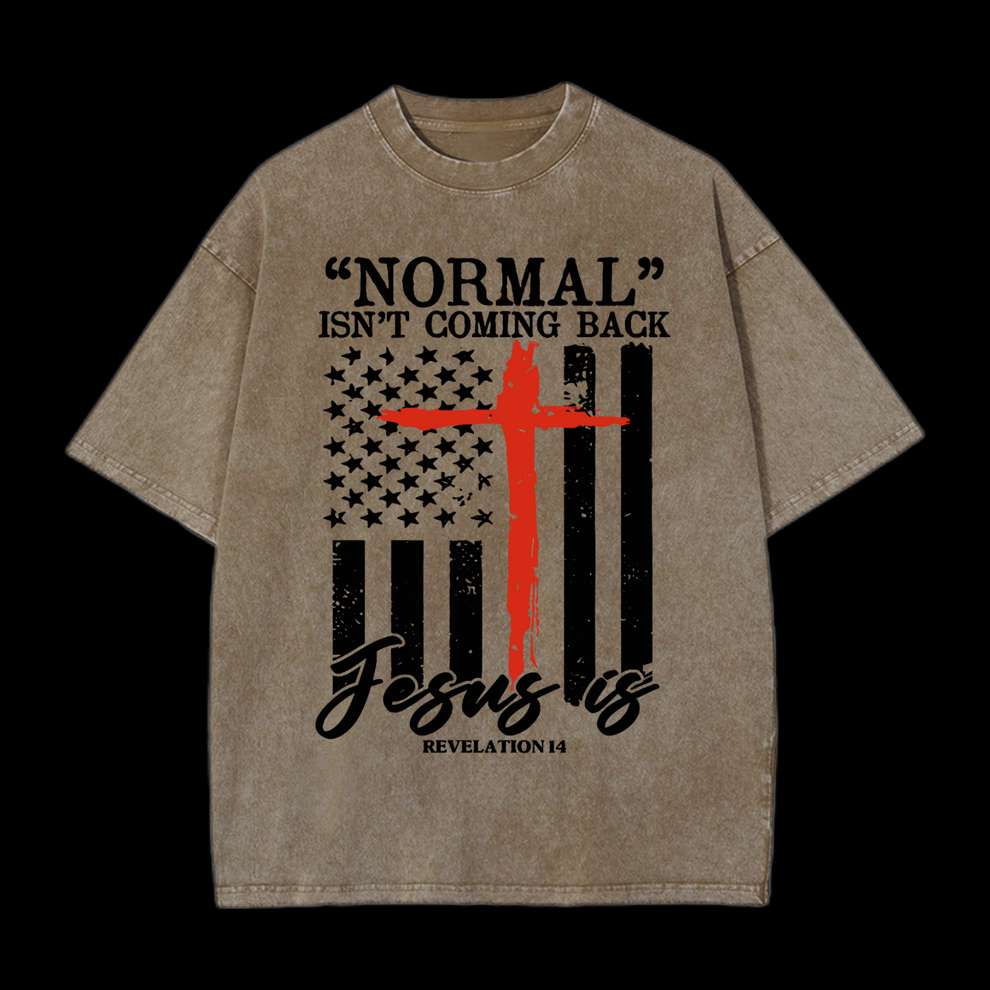 Normal Isn't Coming Back Washed T-Shirt