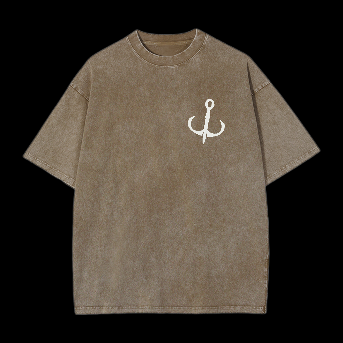 Jesus Made Me A Fisher Of Man Washed T-Shirt