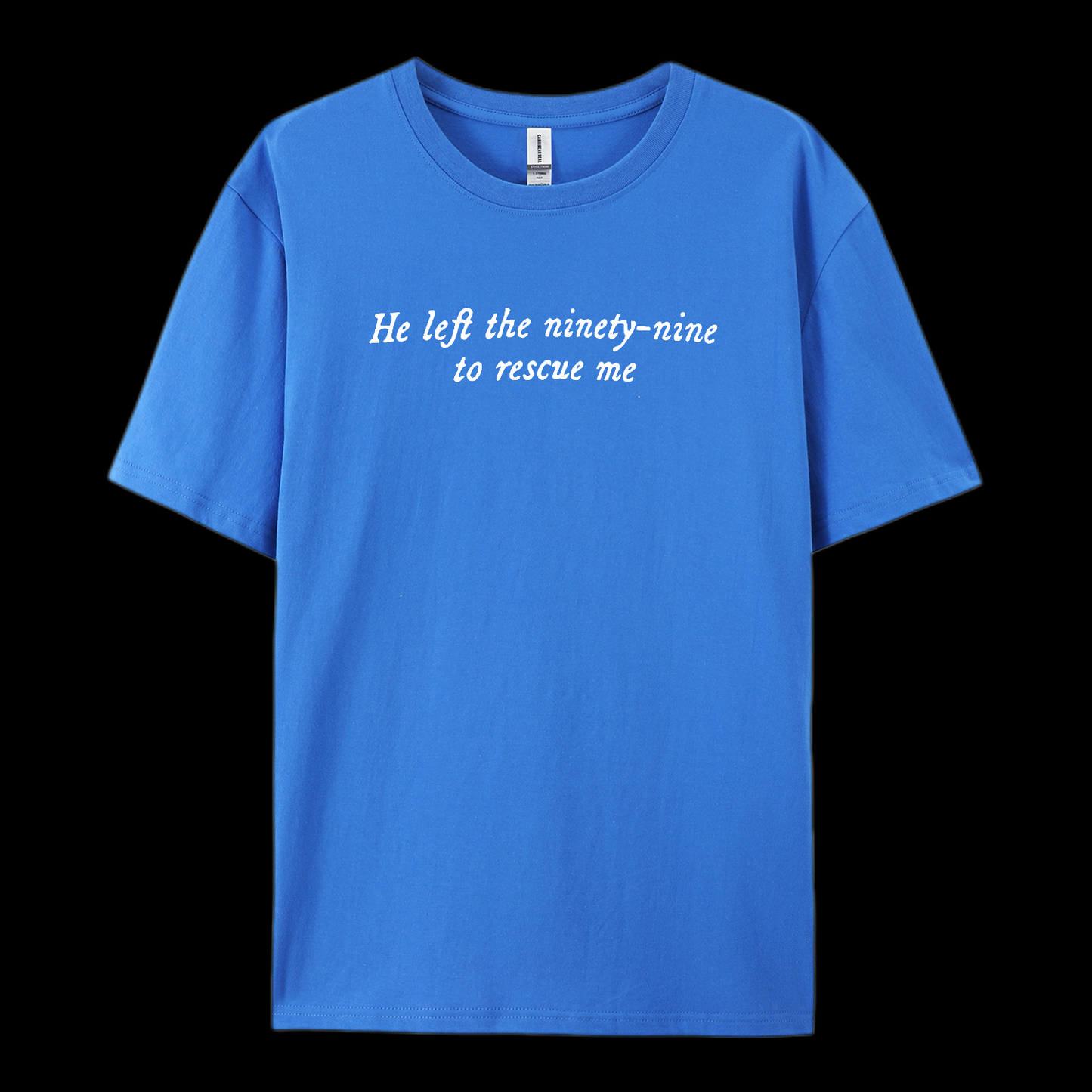 The Parable Of The Lost Sheep Cotton T-Shirt