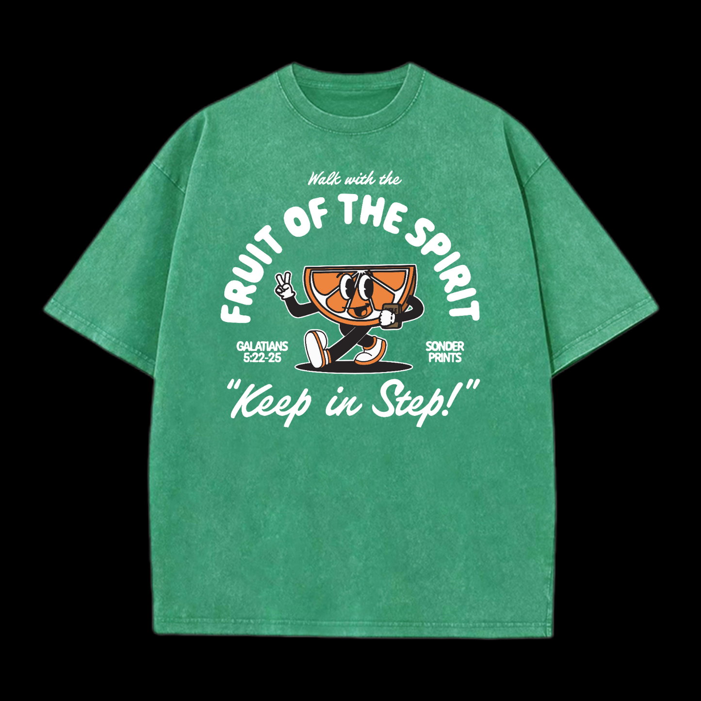 Keep In Step Washed T-Shirt