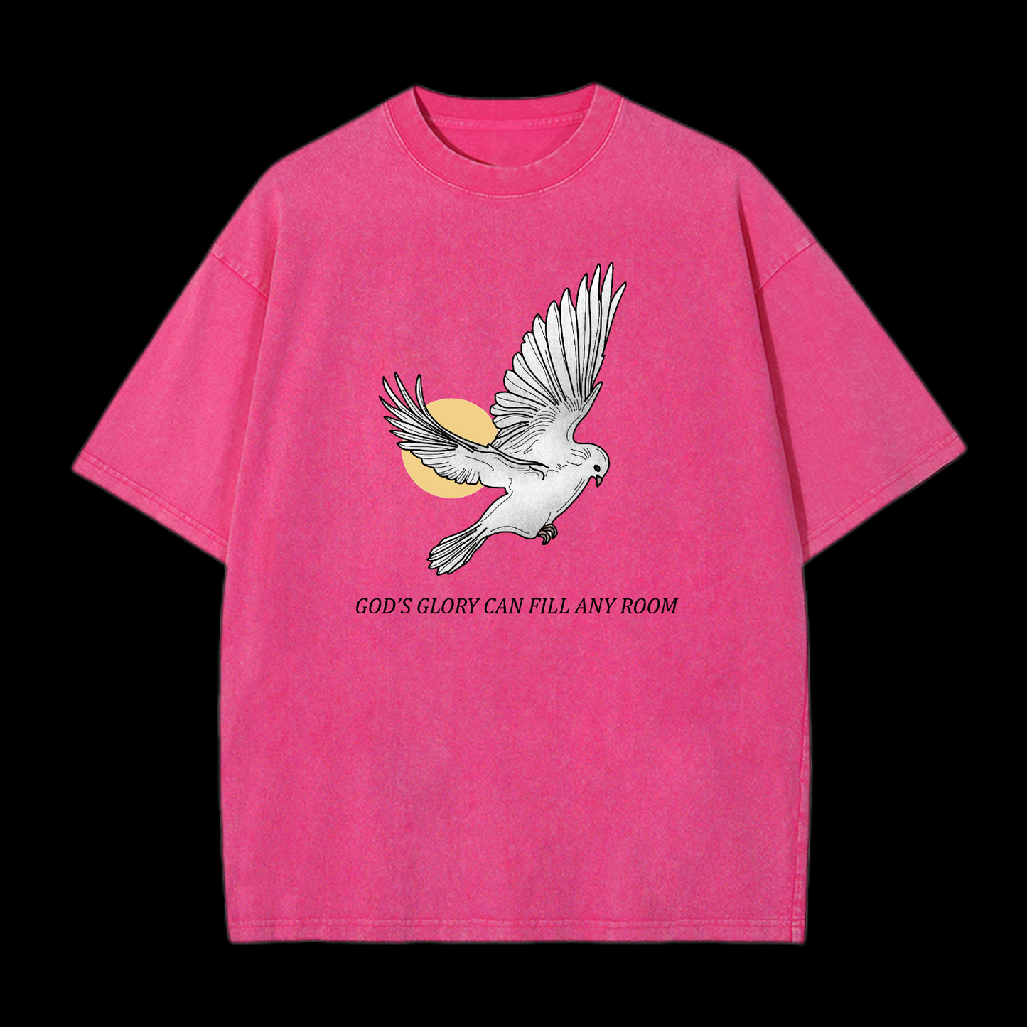 God's Glory Can Fill Any Room Washed T-Shirt