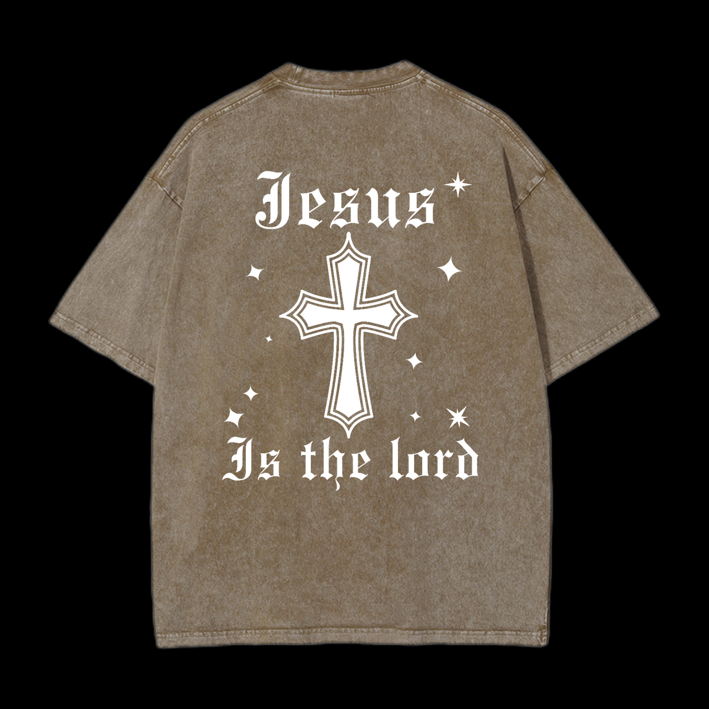 Jesus Is The Lord Washed T-Shirt