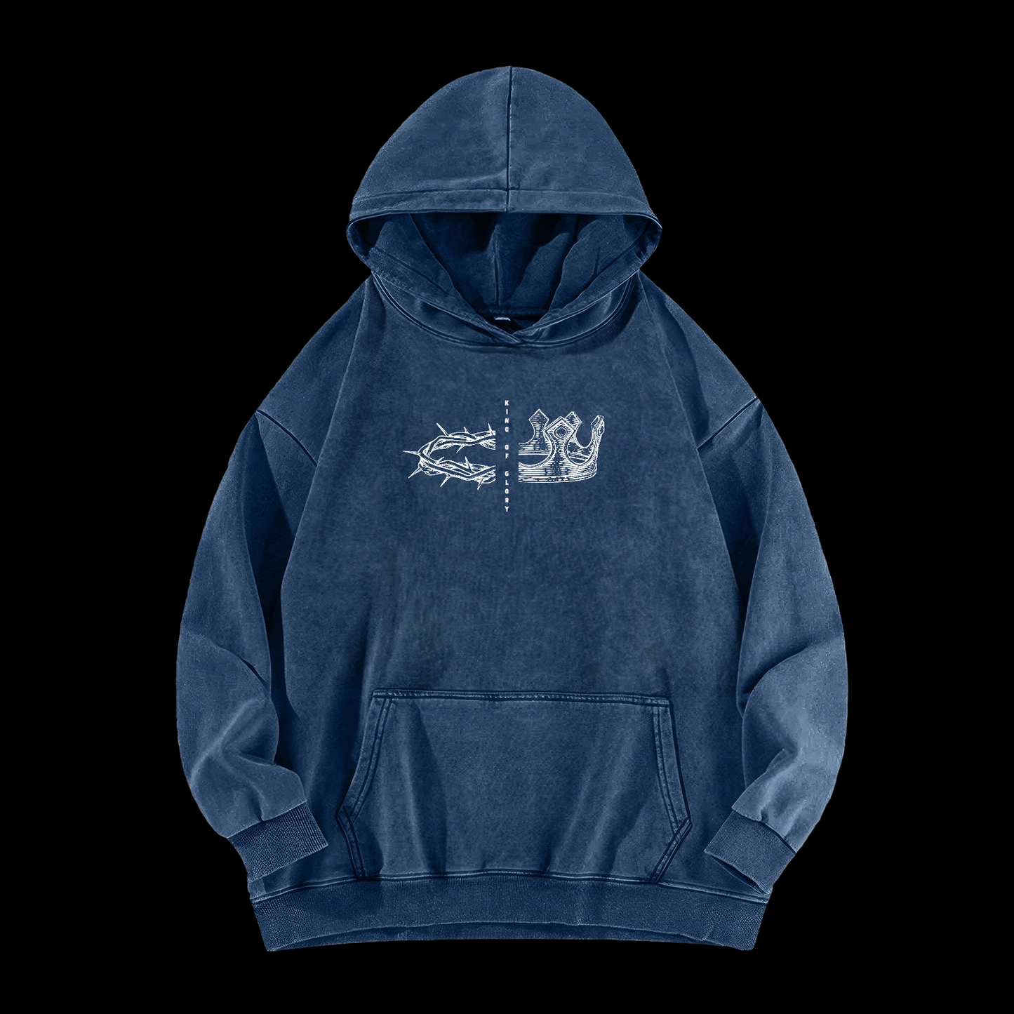 King Of Glory Washed Hoodie