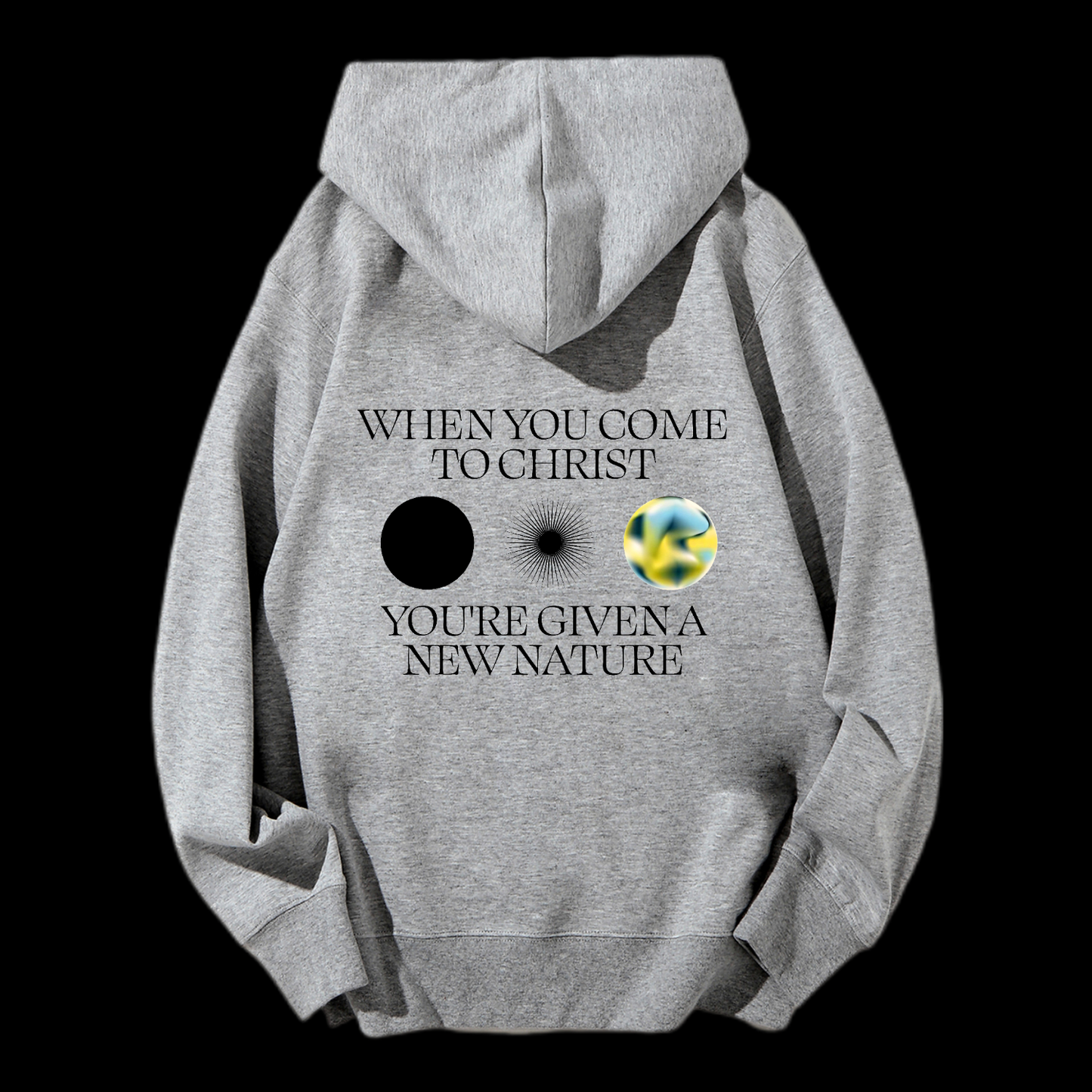 When You Come To Christ Drawstring Hoodie