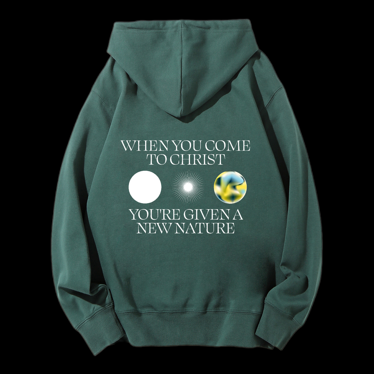 When You Come To Christ Drawstring Hoodie
