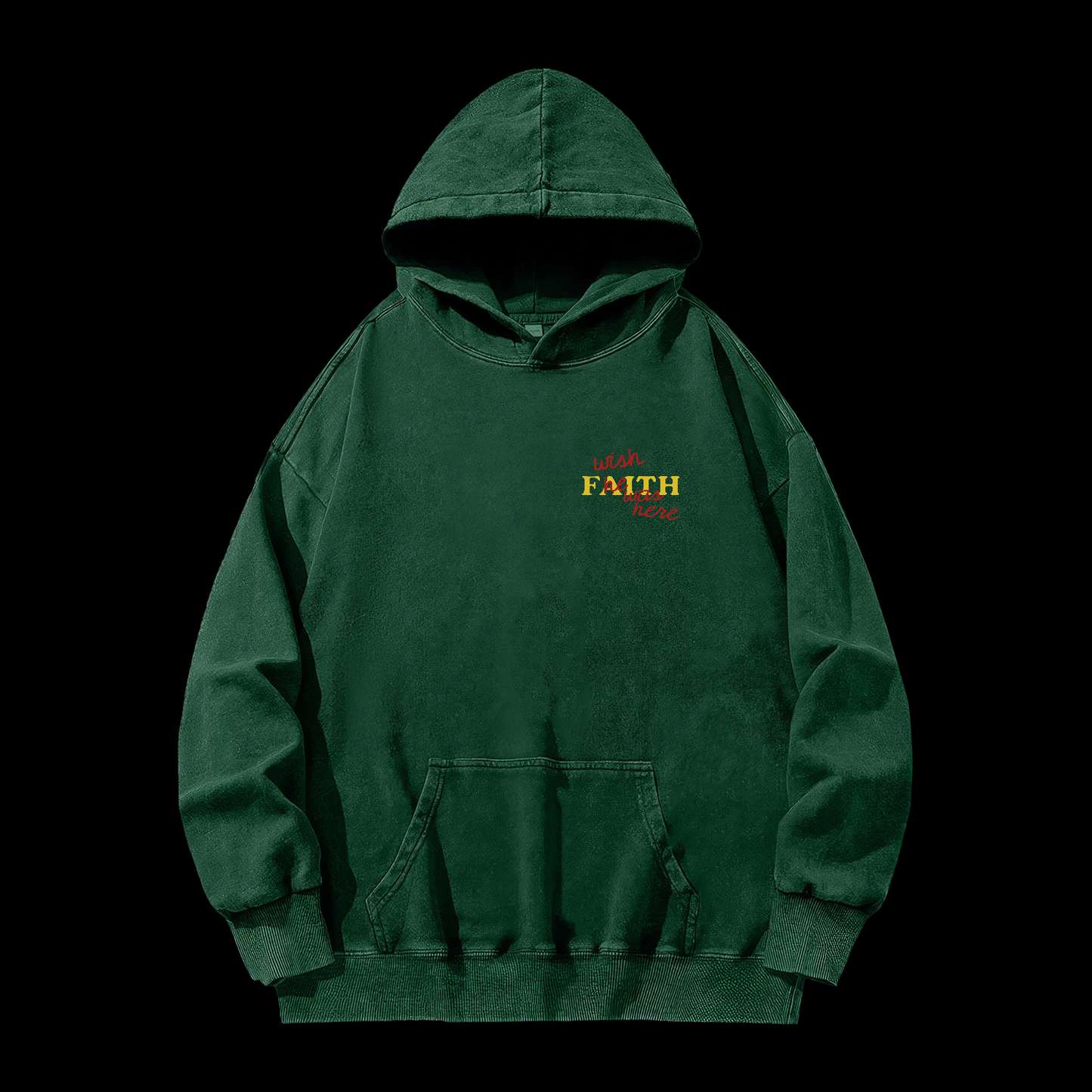 Jesus Is King Washed Hoodie